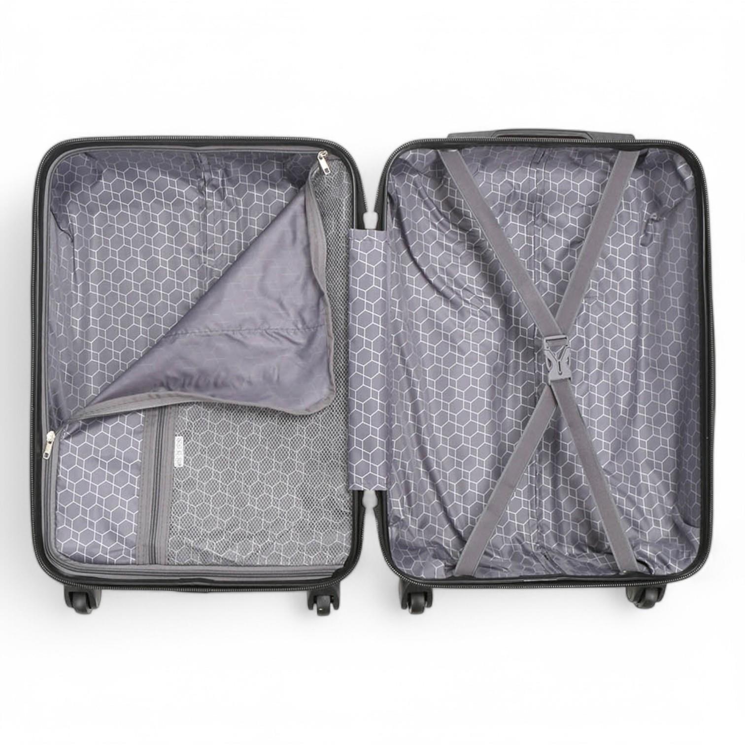 Maleta rígida cabina 55 x 27 x 22 cm ABS adecuada para Easyjet, Ryanair - Imagen 33 de 45