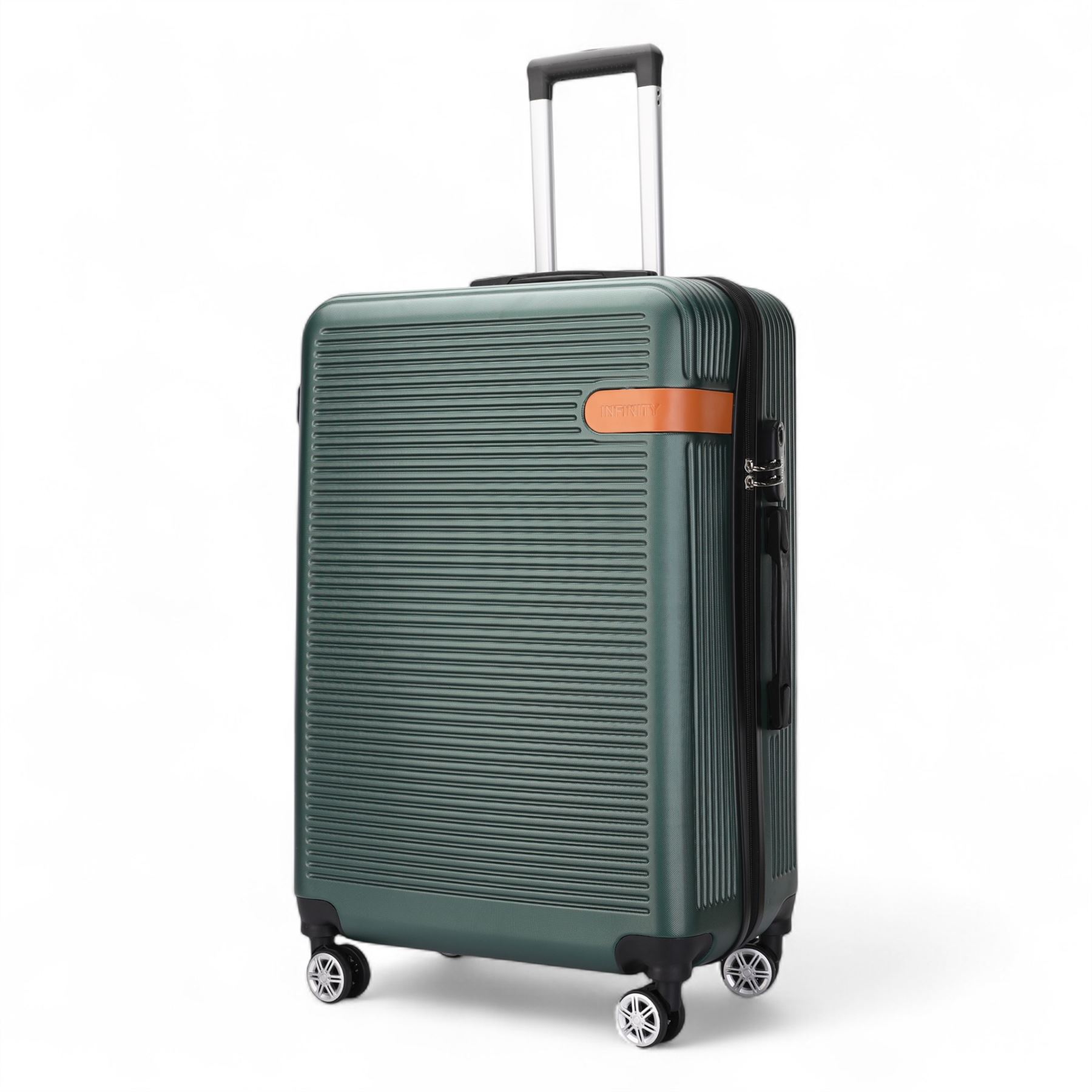 Hartschalen Handgepäck Koffer Set Robust ABS Leicht Gepäck Urlaub Tasche - Bild 32 von 36