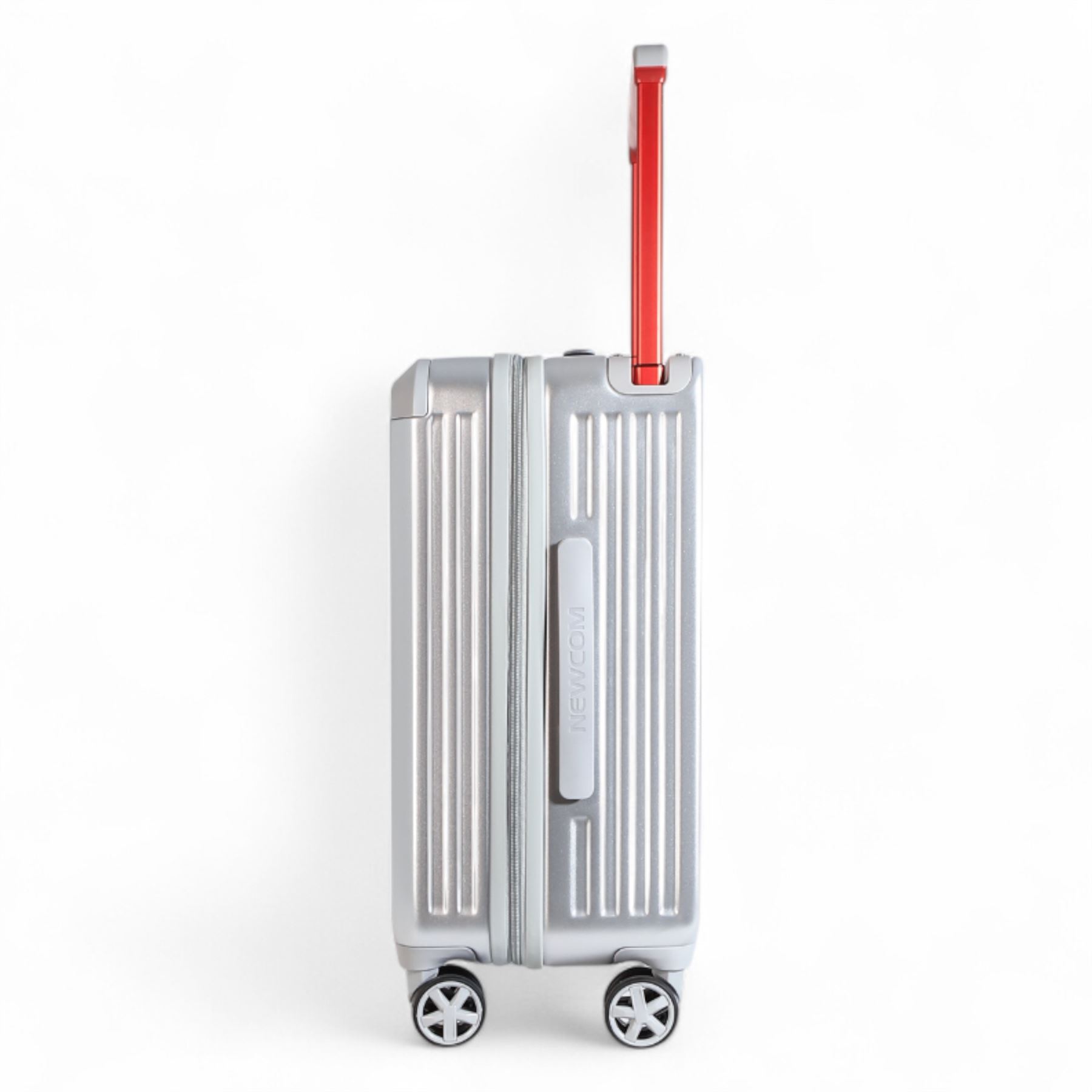 Hard Shell Rimowa Inspired TSA Cabin Luggage Suitcase Durable Spinner Carry-On - Picture 13 of 19