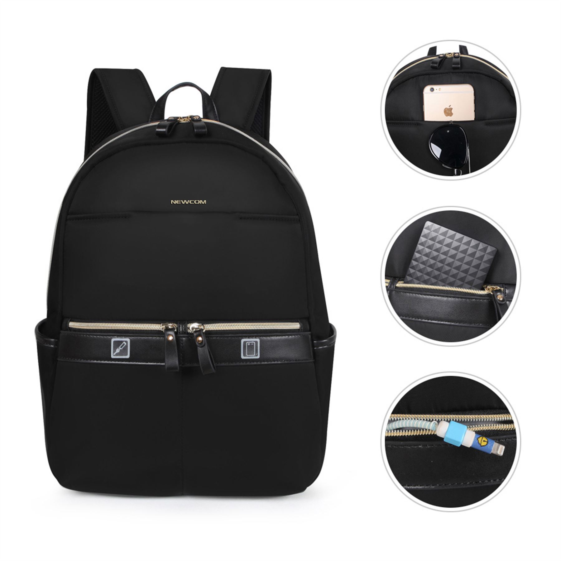 Mochila Rucksack 40 X 30 X 14 CM Bolsa De Bajo Asiento Para Ryanair, Easy Jet