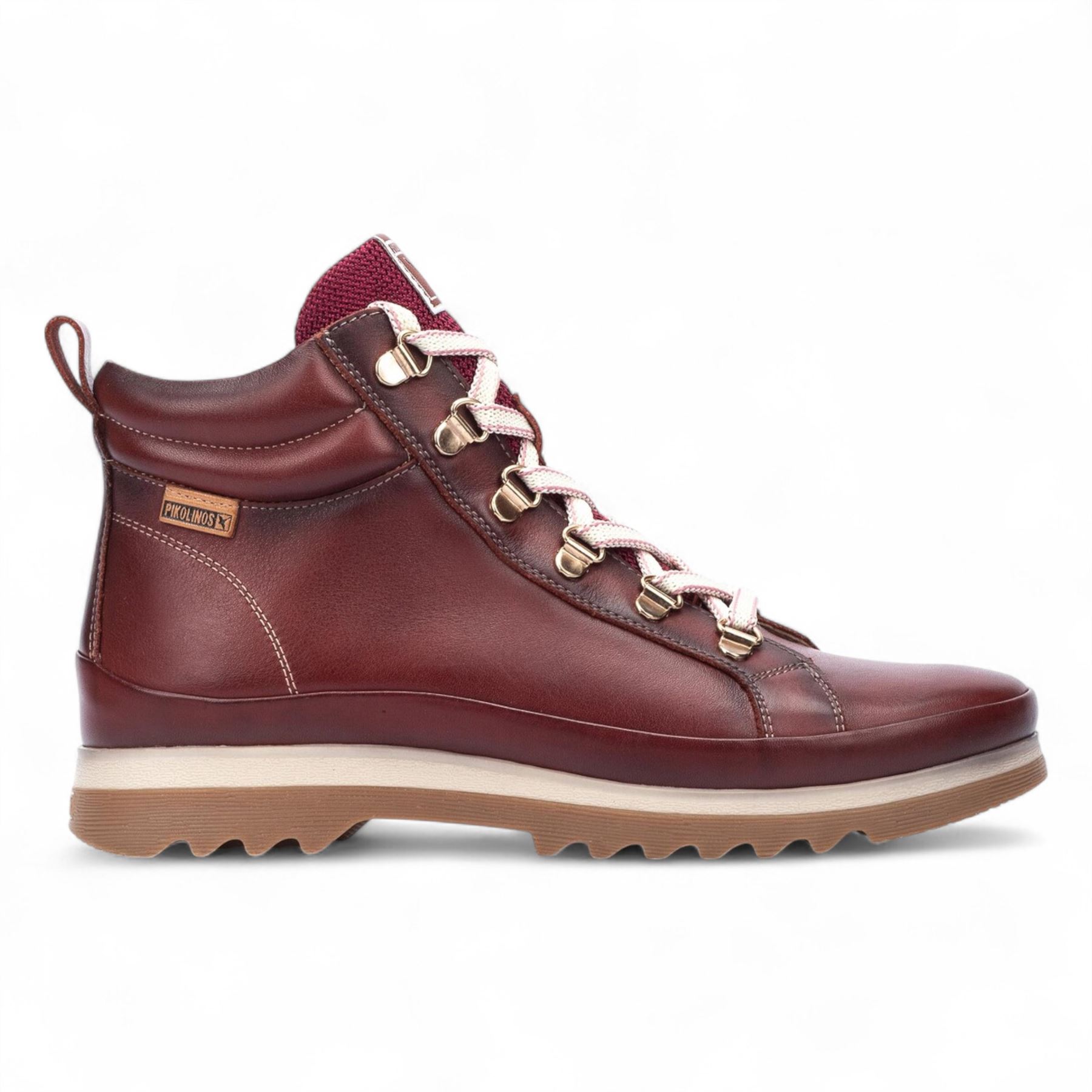 Pikolinos Vigo Women's Leather Side Zip & Lace Up Ankle Trainers Everyday Boots - Picture 12 of 21