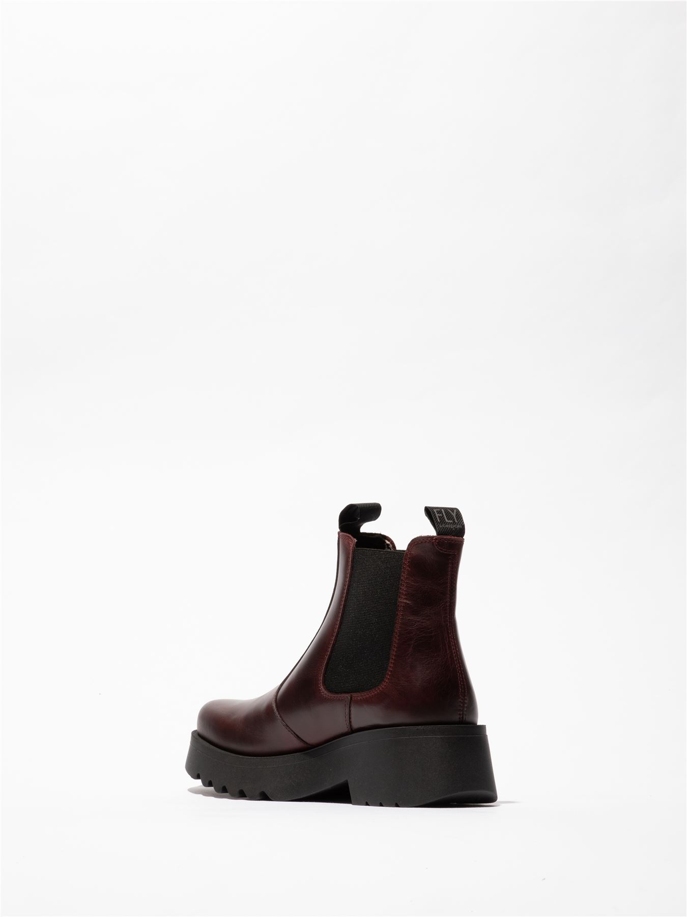 Fly London Mujer MEDI789 Botas Cuña Chelsea Tobillo Cuero Plataforma Reino Unido 3-8 - Imagen 16 de 17