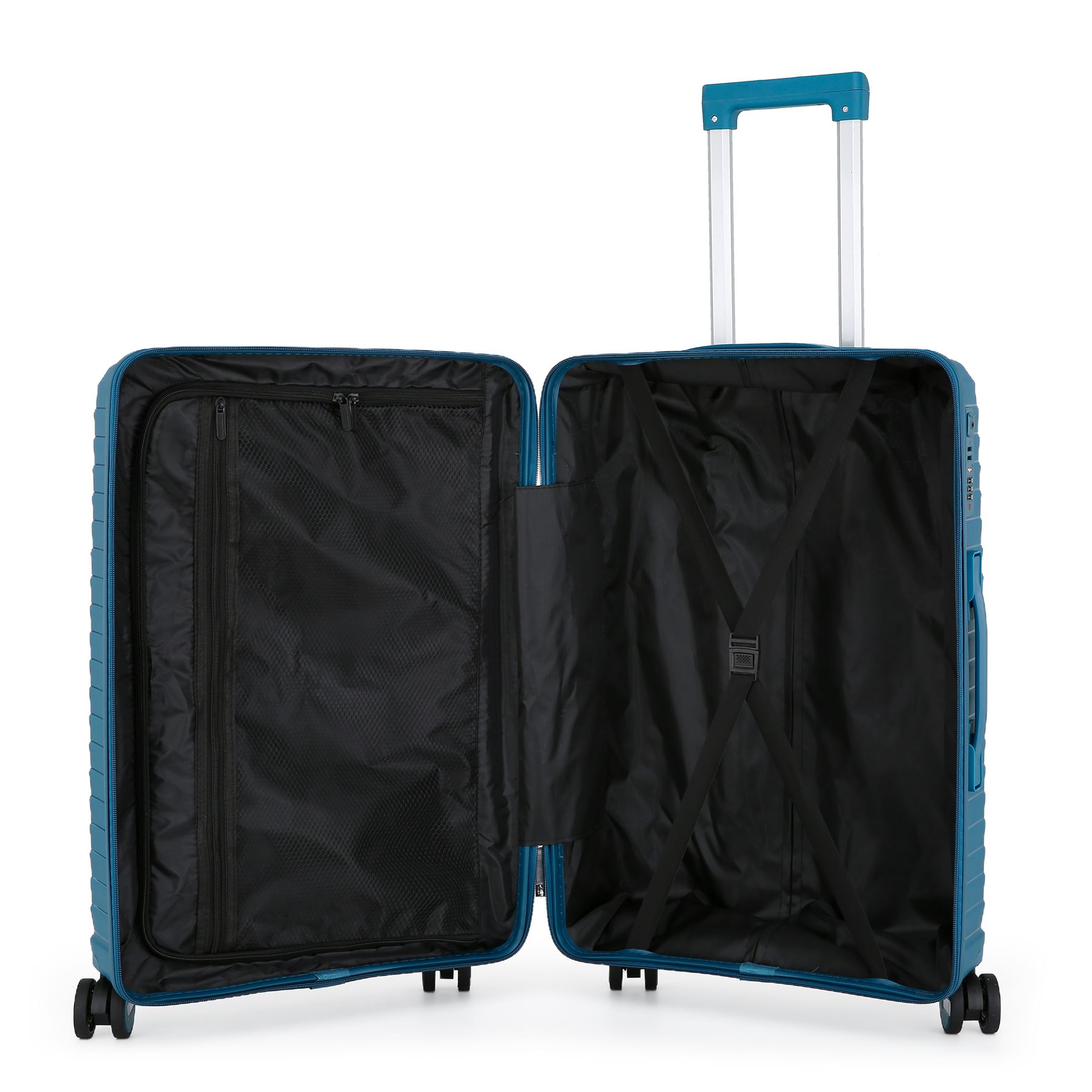 Hard Shell Classic Suitcase Set 8 Wheel Cabin TSA Luggage Case Holiday Travel - Picture 25 of 37