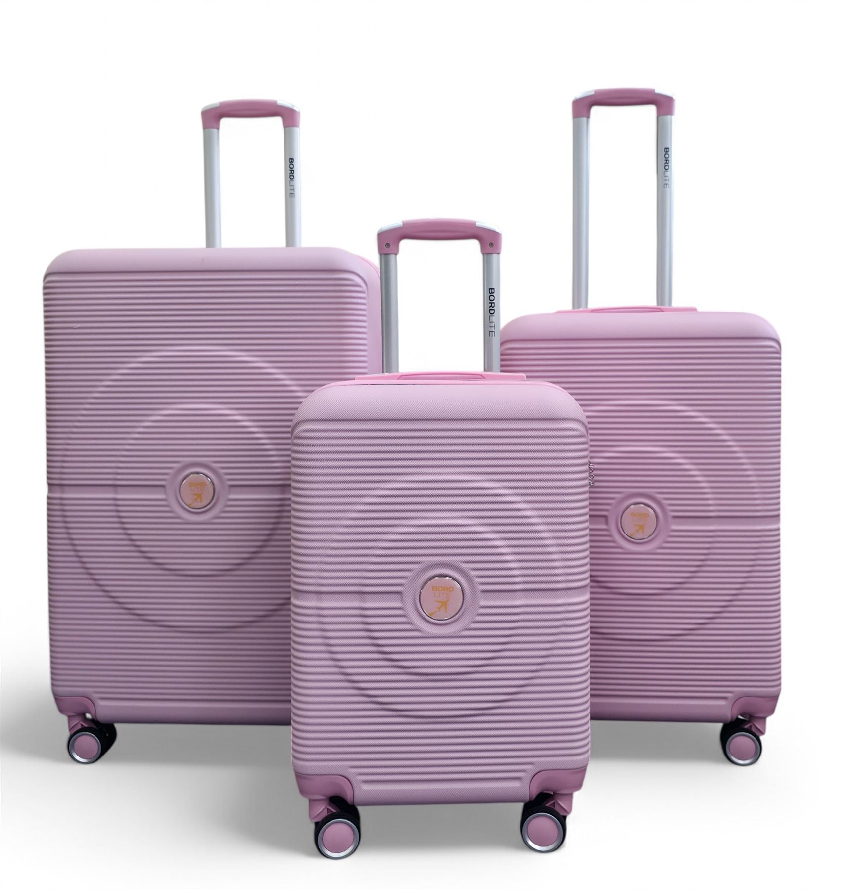 Robust ABS Hard Shell 8 Wheels Luggage Travel Holiday Bags Cabin Suitcase Set - Picture 29 of 37