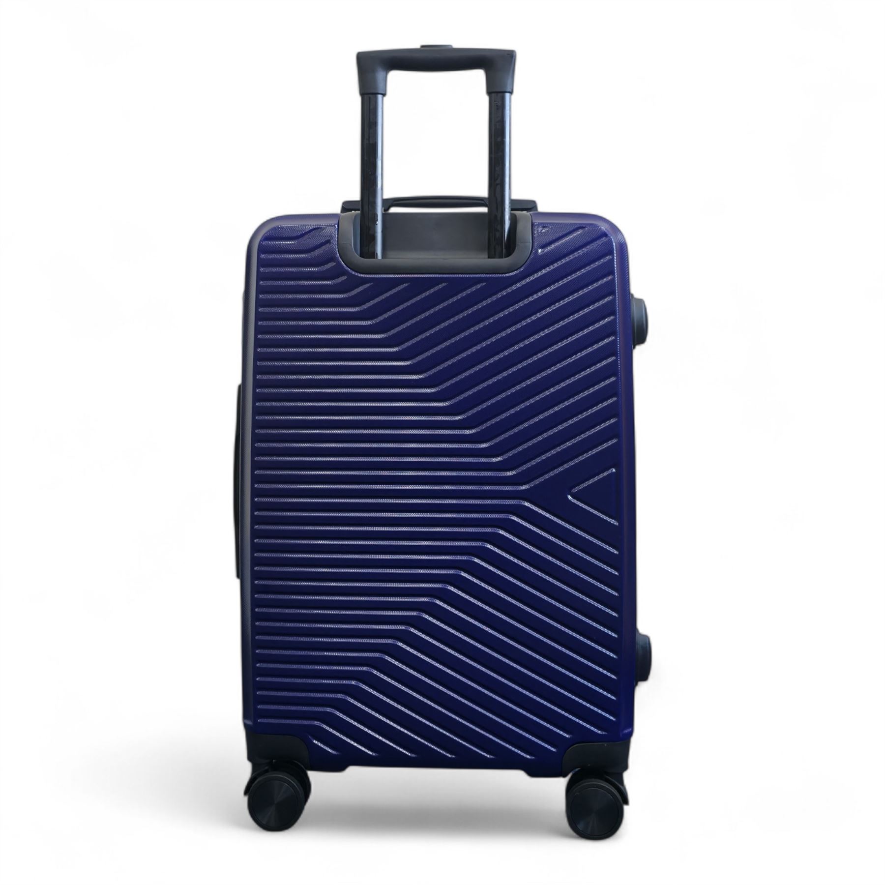 Strong Navy Hardshell Suitcase Set Dual 4 Wheel ABS Luggage Trolley Suitcase - Picture 23 of 31