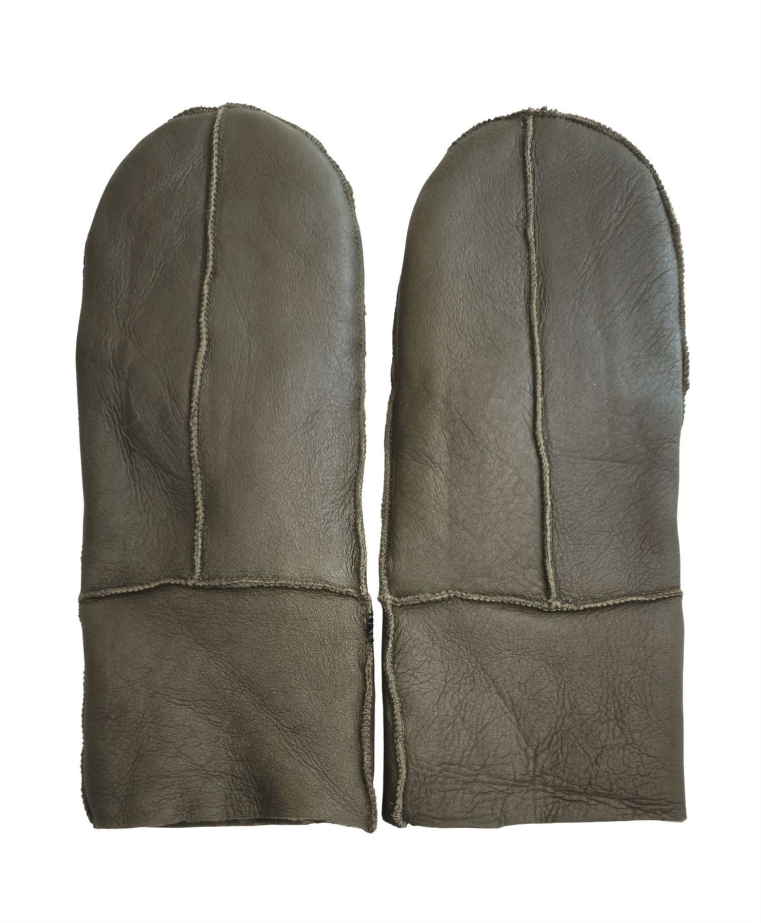 Infinity Leather Womens Genuine Real Sheepskin Mittens Warm Gloves - Picture 11 of 14