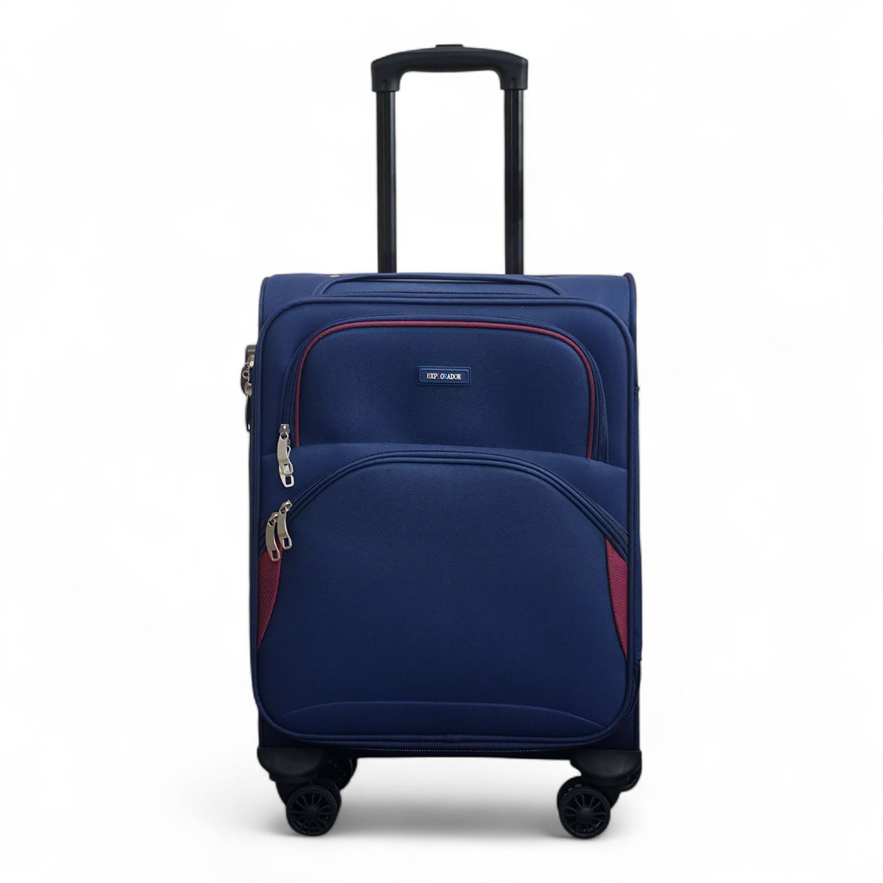 Soft Shell Cabin 48 x 37 x 20 cm Secure Suitcase Suitable for Easyjet, Ryanair - Picture 8 of 31
