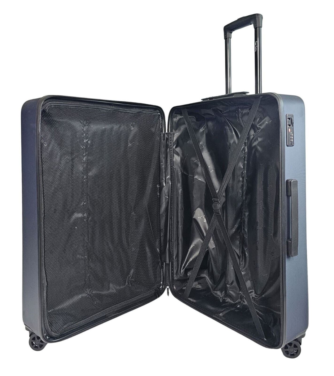 ABS Hard Shell Suitcase Luggage Set Hard Side Travel Carry on Cabin Bag - Picture 42 of 75