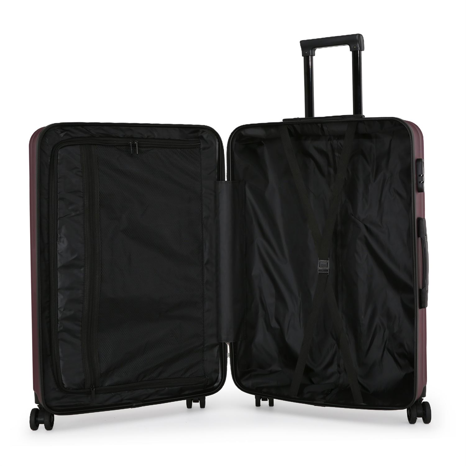 Hard Shell ABS Suitcase Set 8 Wheel Travel Case Holiday Bags - Picture 25 of 25