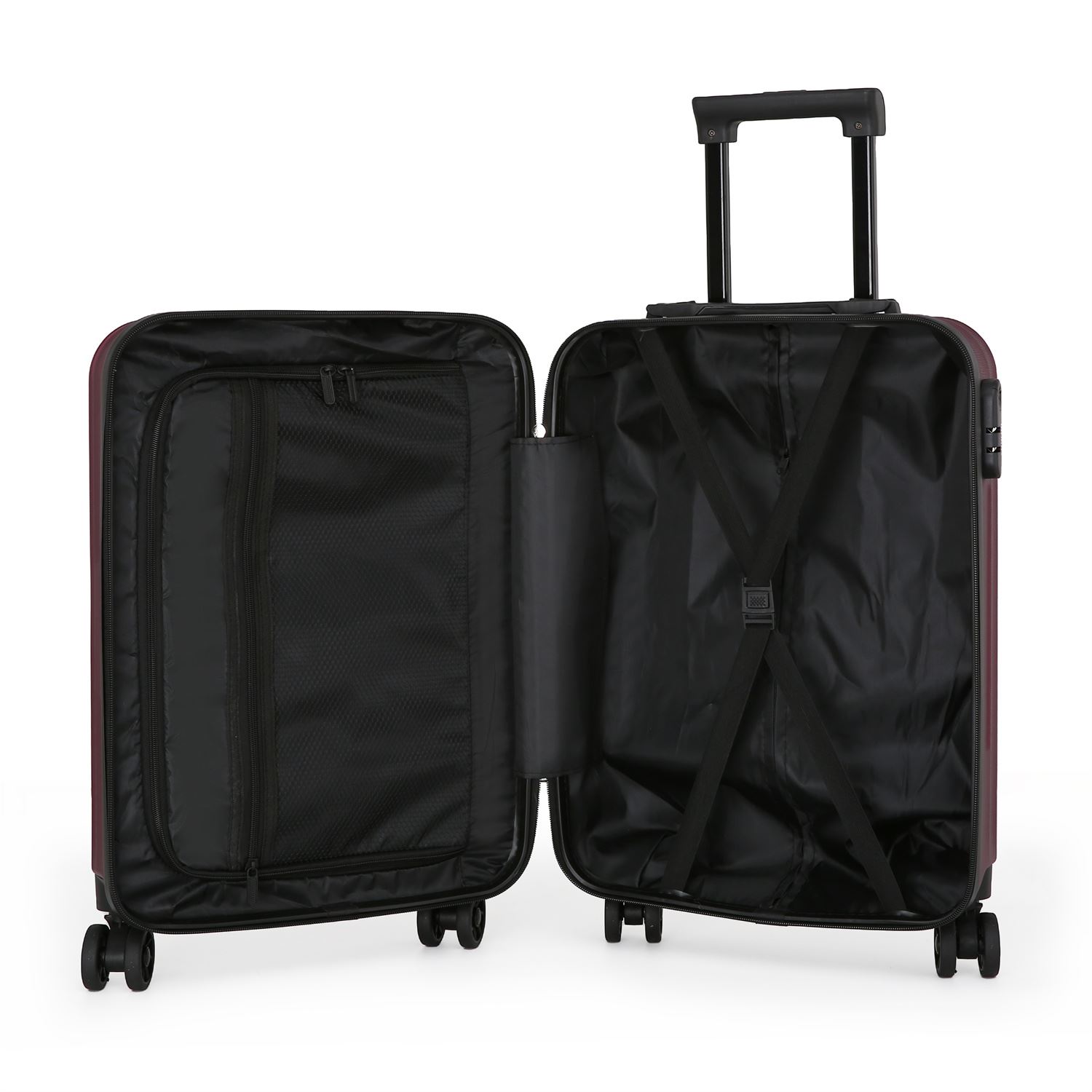 Hard Shell Cabin Suitcase 36 x 22 x 56 cm Luggage Suitable for Easyjet, Ryanair - Picture 16 of 18