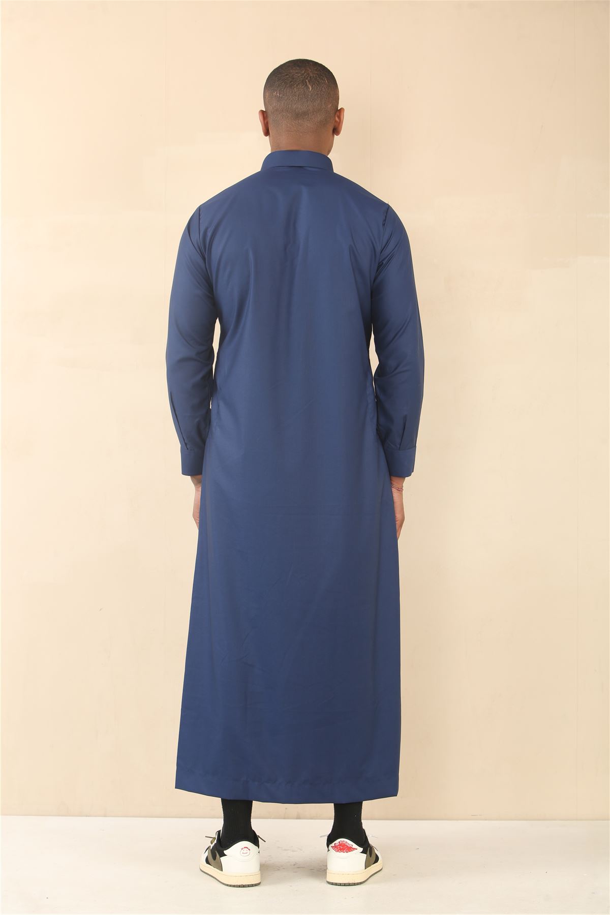 Men's Thobe Saudi Emirati Islamic Clothing Jubba Robe Muslim Eid Ramadan Arab - Picture 18 of 24