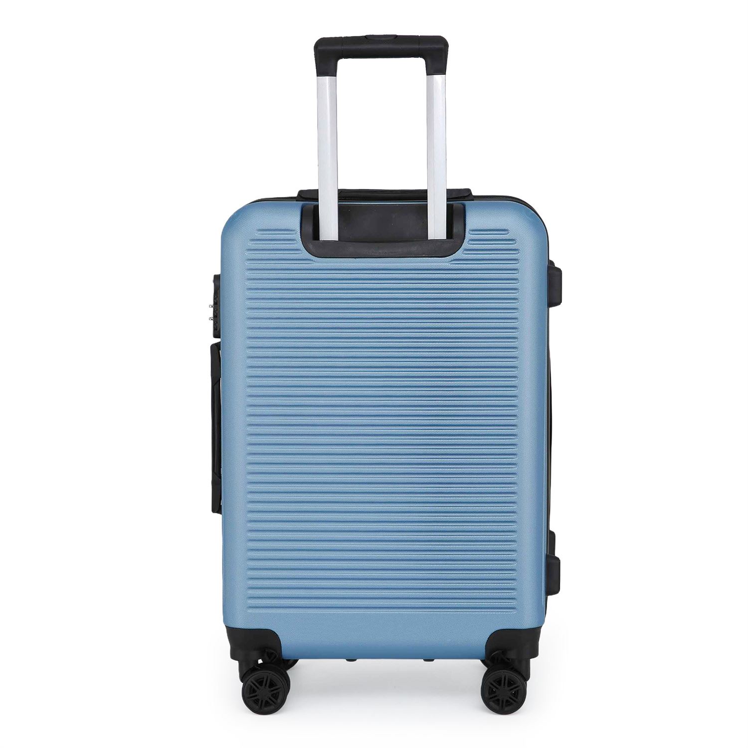 Hardshell Blue Navy Cabin Suitcase Set Robust ABS Lightweight Luggage Bag - Picture 23 of 34