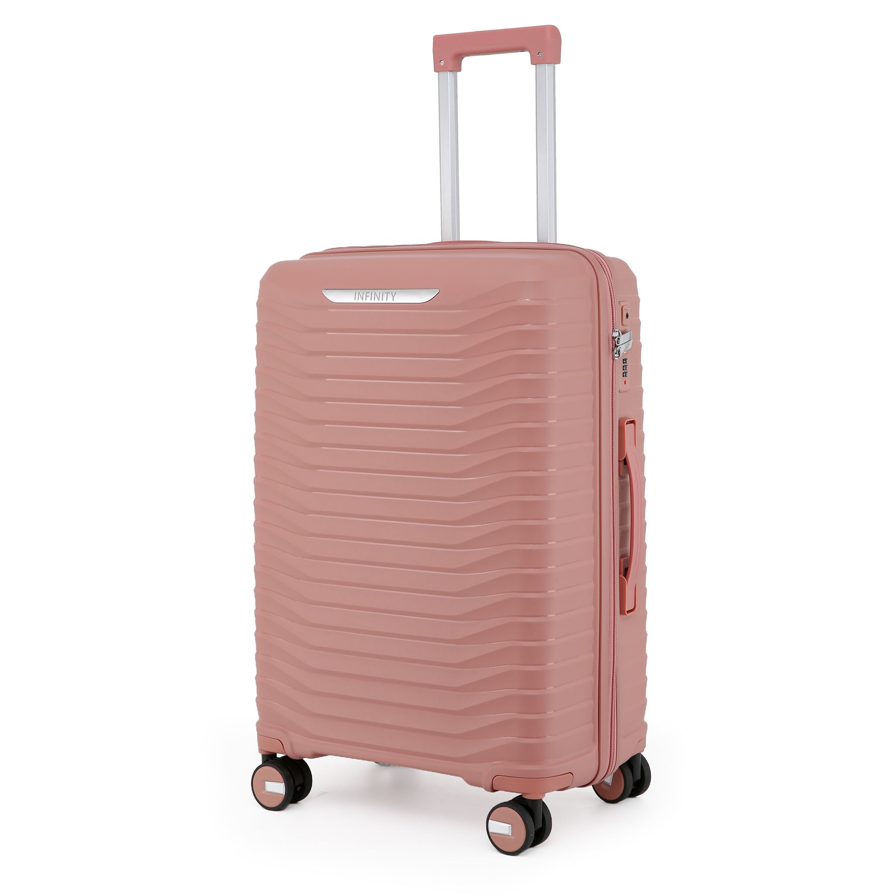 Hard Shell Classic Suitcase Set 8 Wheel Cabin TSA Luggage Case Holiday Travel - Picture 34 of 37