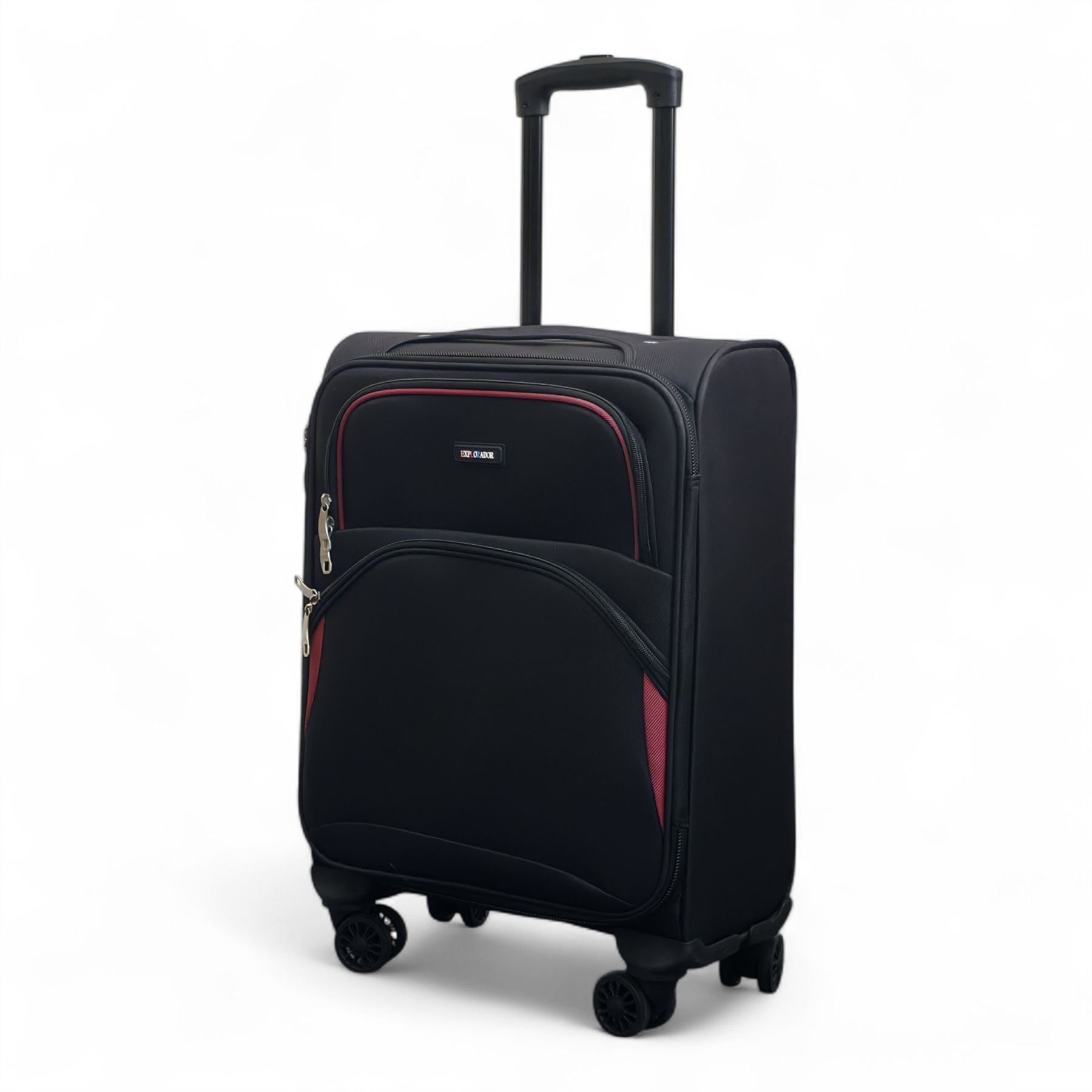 Soft Shell Cabin 48 x 37 x 20 cm Secure Suitcase Suitable for Easyjet, Ryanair - Picture 5 of 31