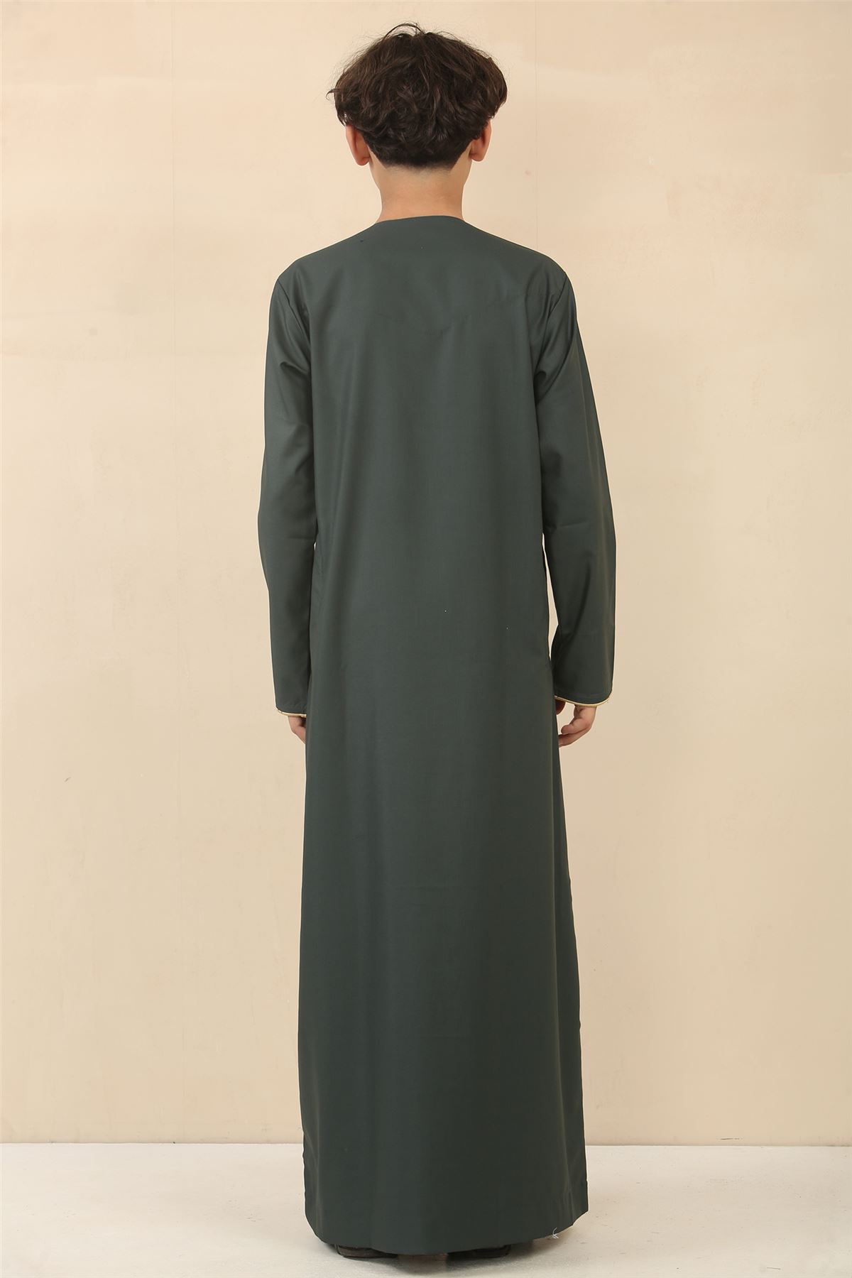 Kid's Boys Jubbah Thobe Islamic Children Jubba Robe Eid Omani Saudi - Picture 17 of 28