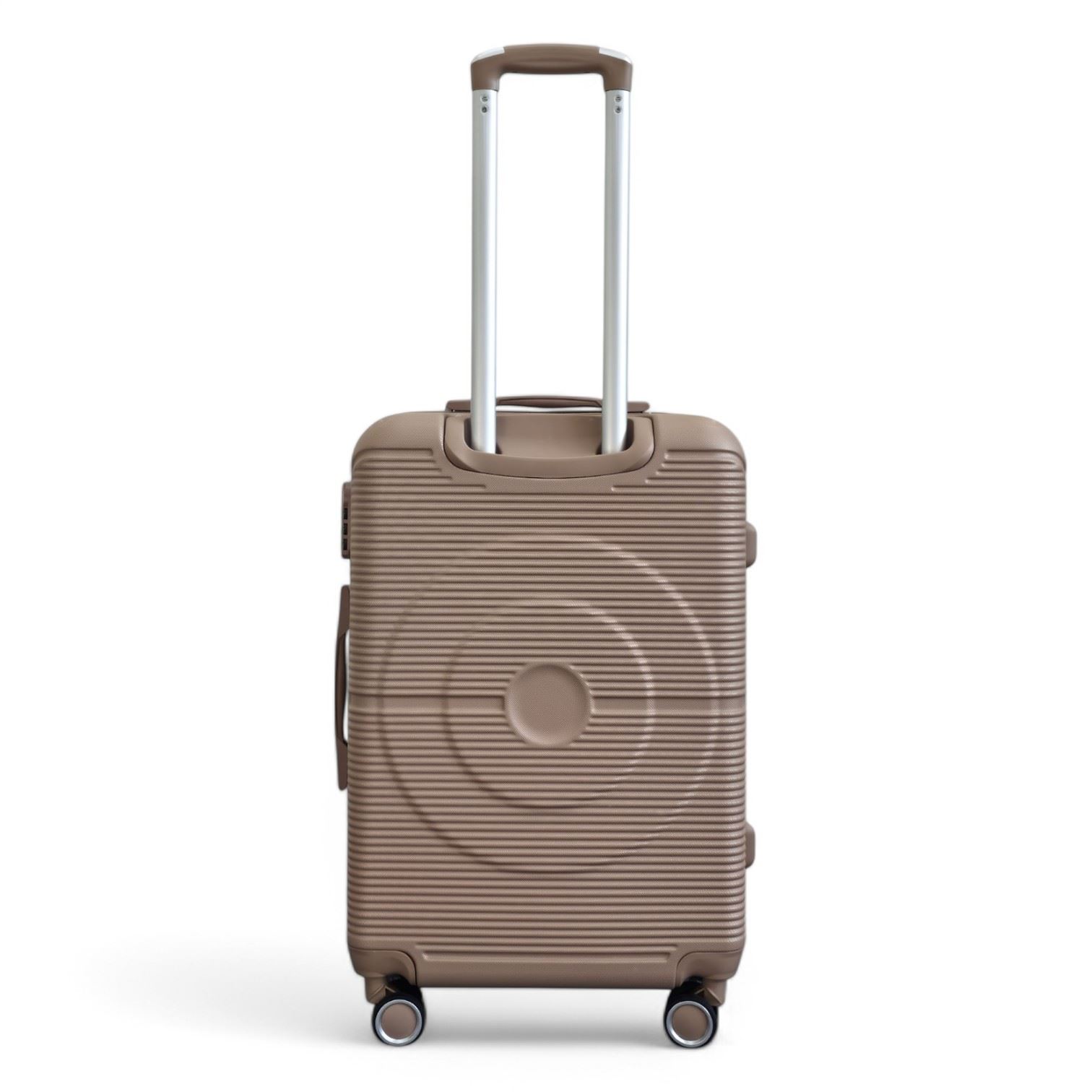 Robust ABS Hard Shell 8 Wheels Luggage Travel Holiday Bags Cabin Suitcase Set - Picture 28 of 37