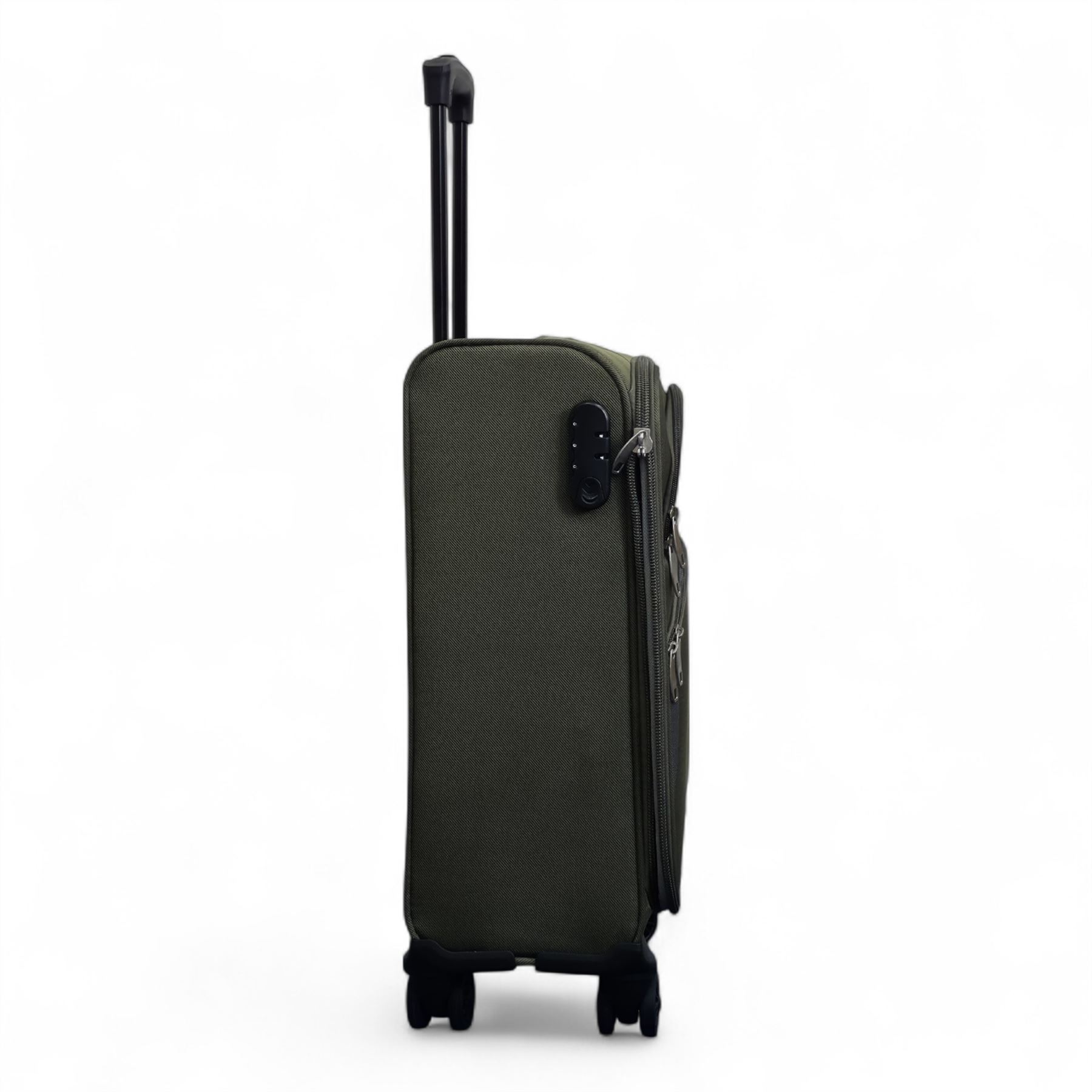 Soft Shell Cabin 48 x 37 x 20 cm Secure Suitcase Suitable for Easyjet, Ryanair - Picture 24 of 31