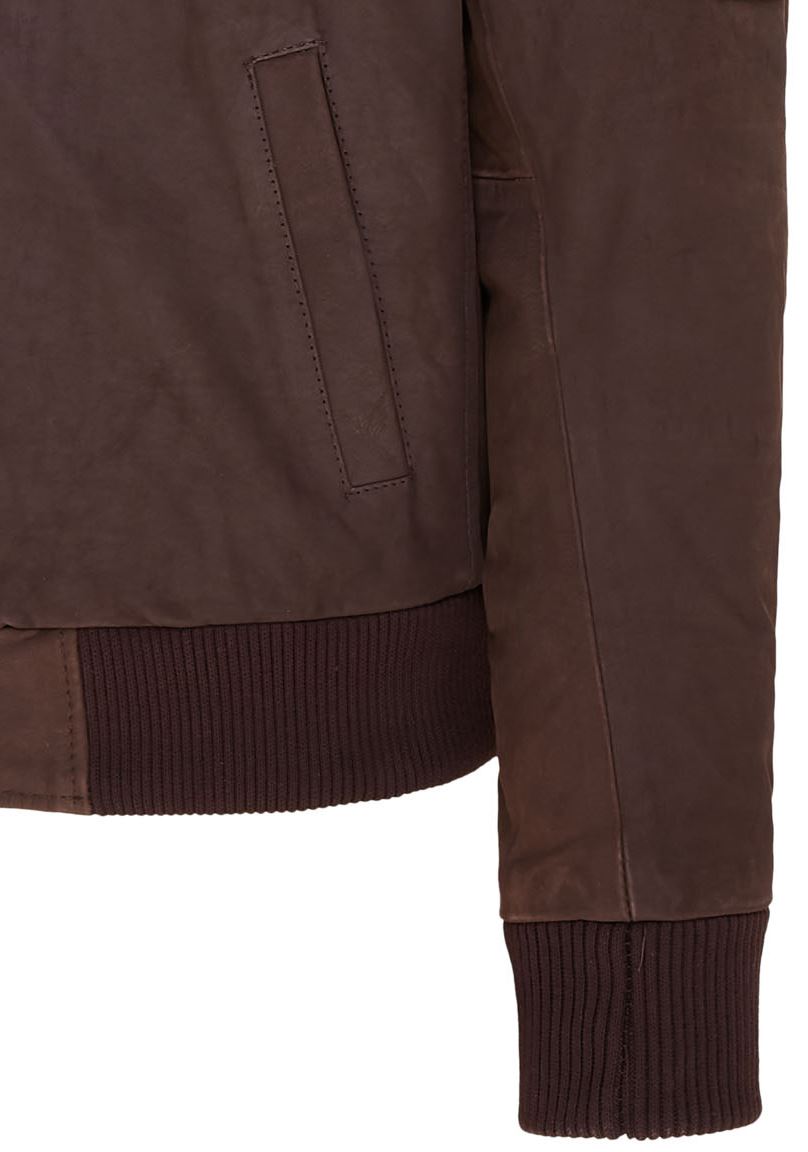 Bomberjacke Herren A2 US Airforce Rindsleder Anilin Leder - Bild 19 von 25