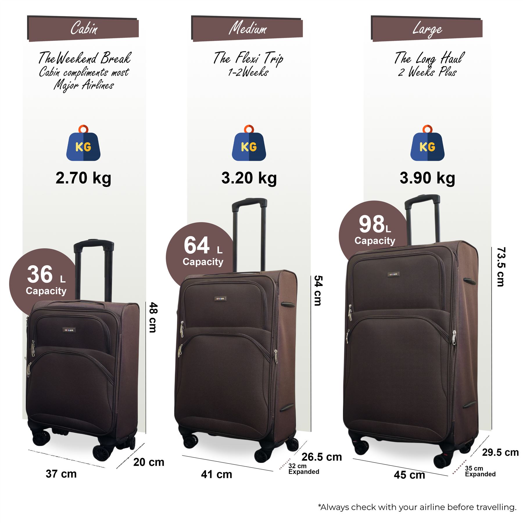 Expandable Soft Shell Suitcase 8 Wheel Luggage Set Light Carry On Cabin Bag - Picture 29 of 61