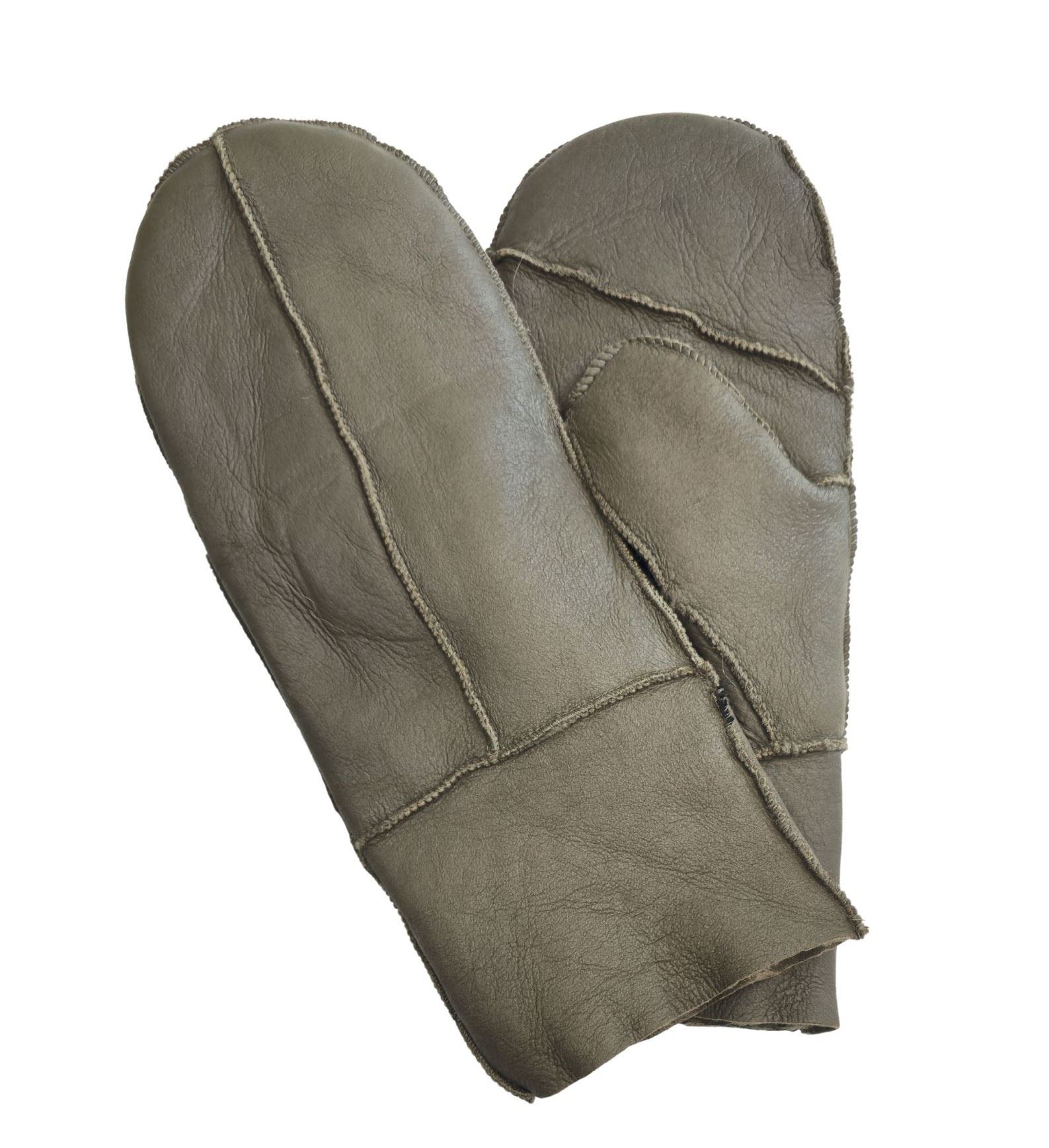 Infinity Leather Womens Genuine Real Sheepskin Mittens Warm Gloves - Picture 13 of 14