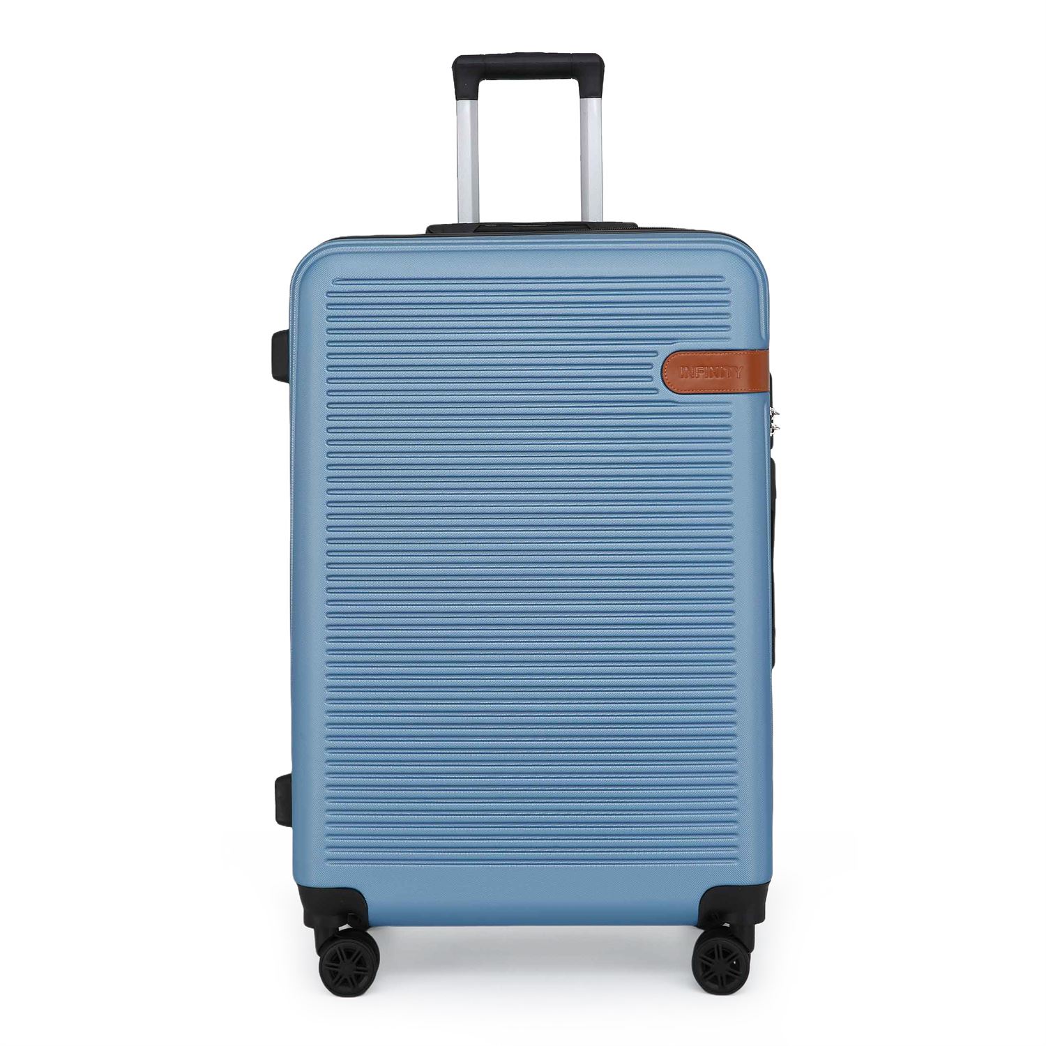Hardshell Blue Navy Cabin Suitcase Set Robust ABS Lightweight Luggage Bag - Picture 2 of 34