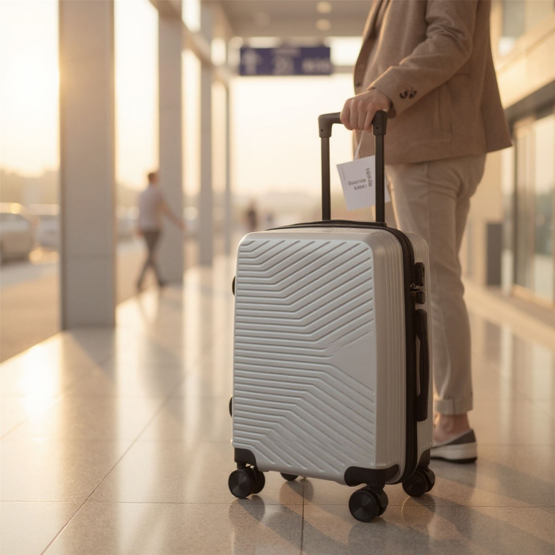 Hard Shell Cabin 48 x 37 x 20 cm Secure Luggage Suitable for Easyjet, Ryanair - Picture 49 of 49