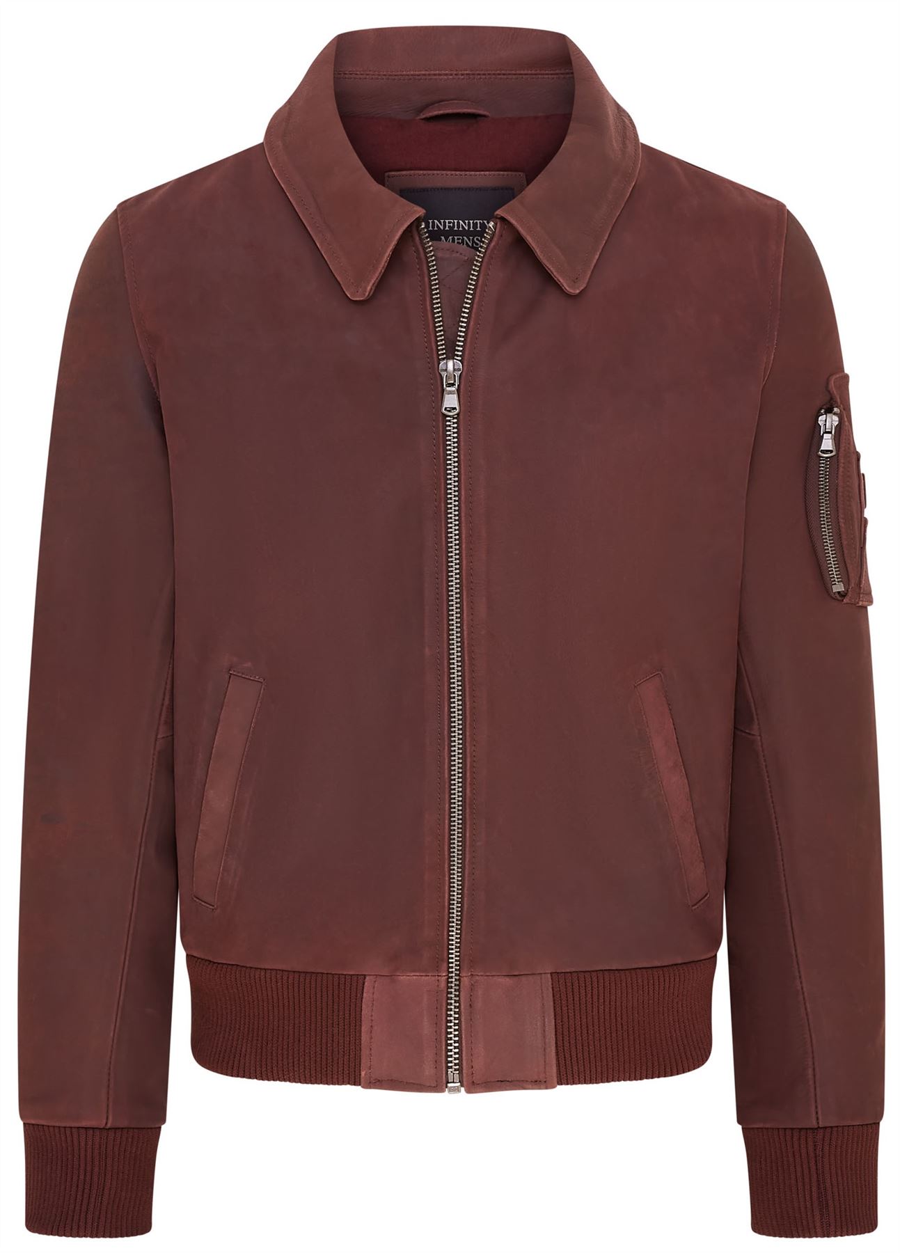 Bomberjacke Herren A2 US Airforce Rindsleder Anilin Leder - Bild 20 von 25