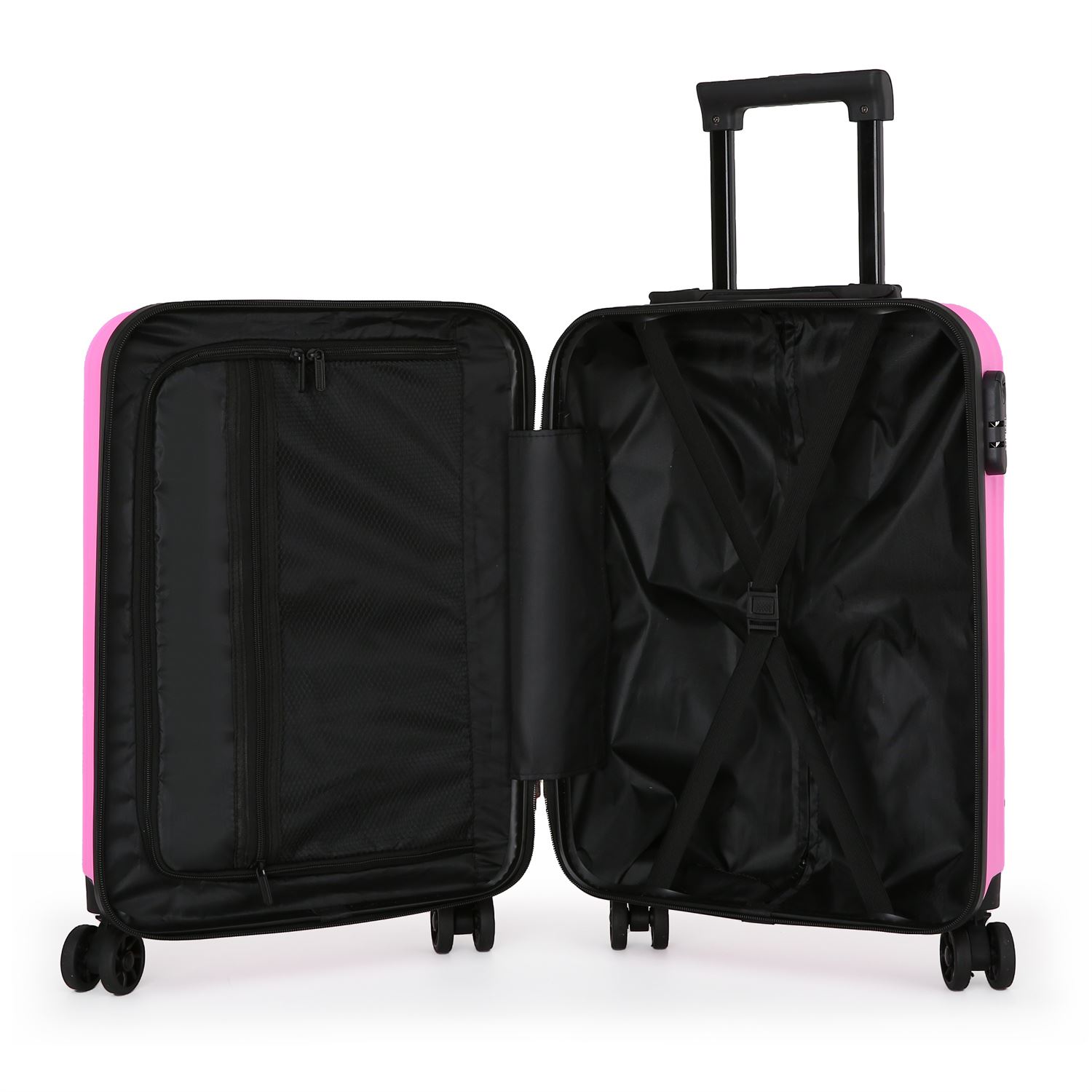 Hard Shell Cabin Suitcase 36 x 22 x 56 cm Luggage Suitable for Easyjet, Ryanair - Picture 8 of 18