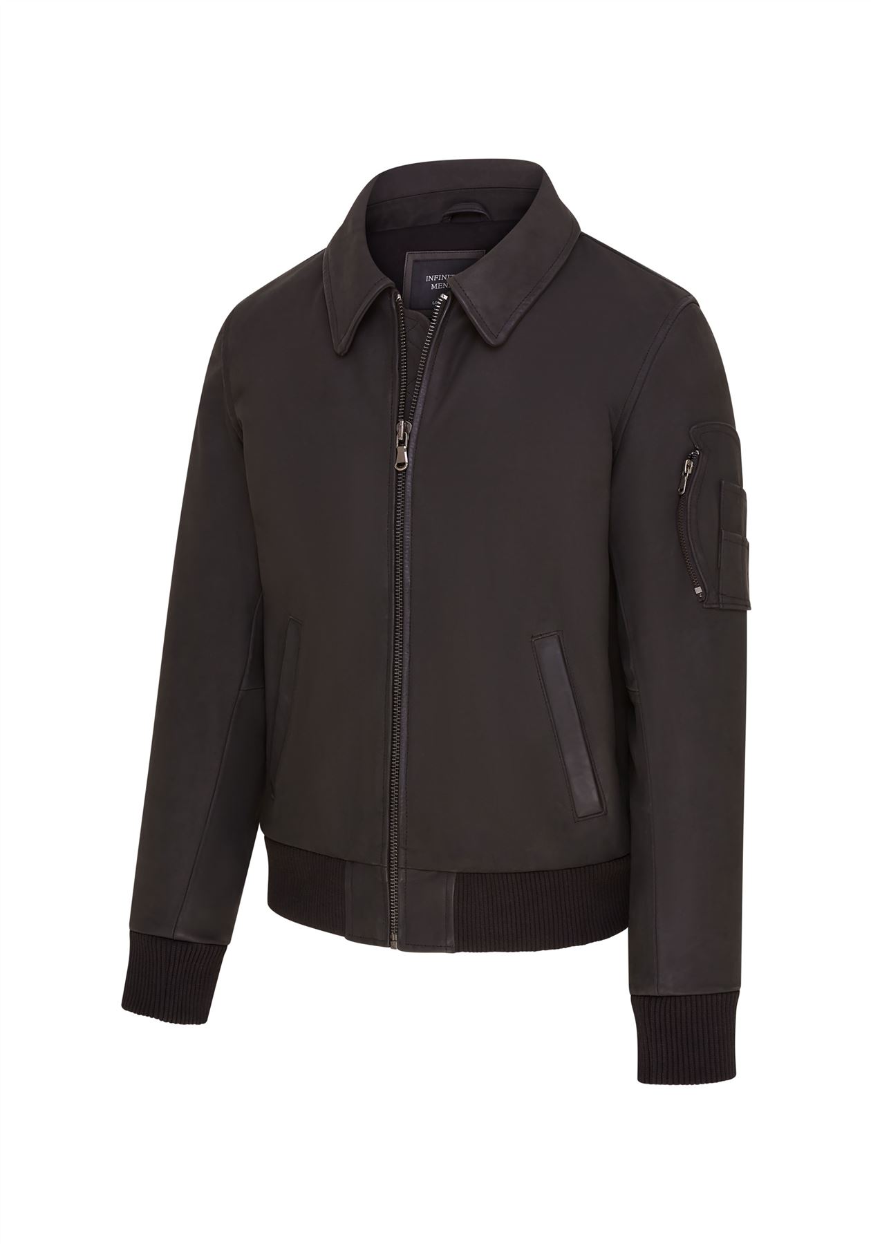 Bomberjacke Herren A2 US Airforce Rindsleder Anilin Leder - Bild 10 von 25