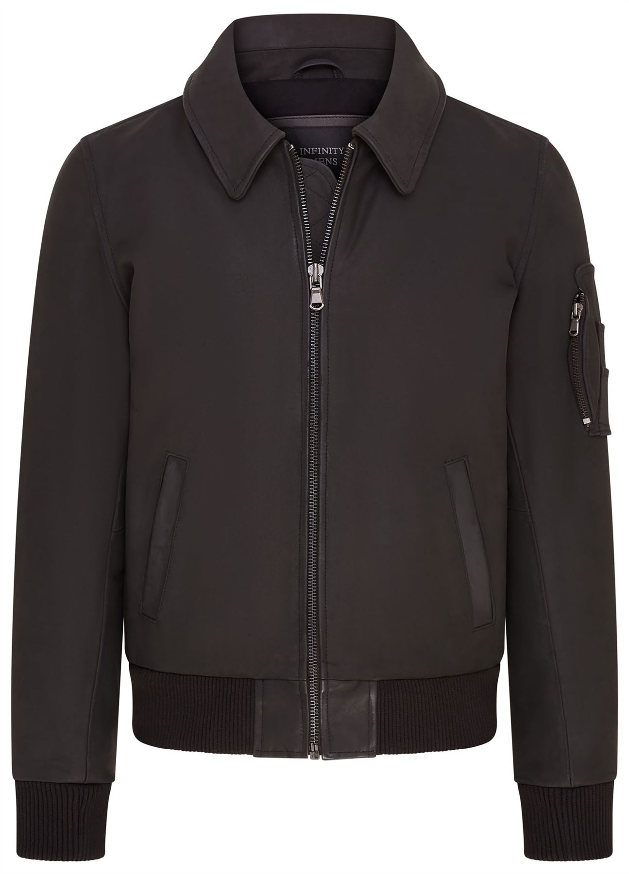 Bomberjacke Herren A2 US Airforce Rindsleder Anilin Leder - Bild 8 von 25