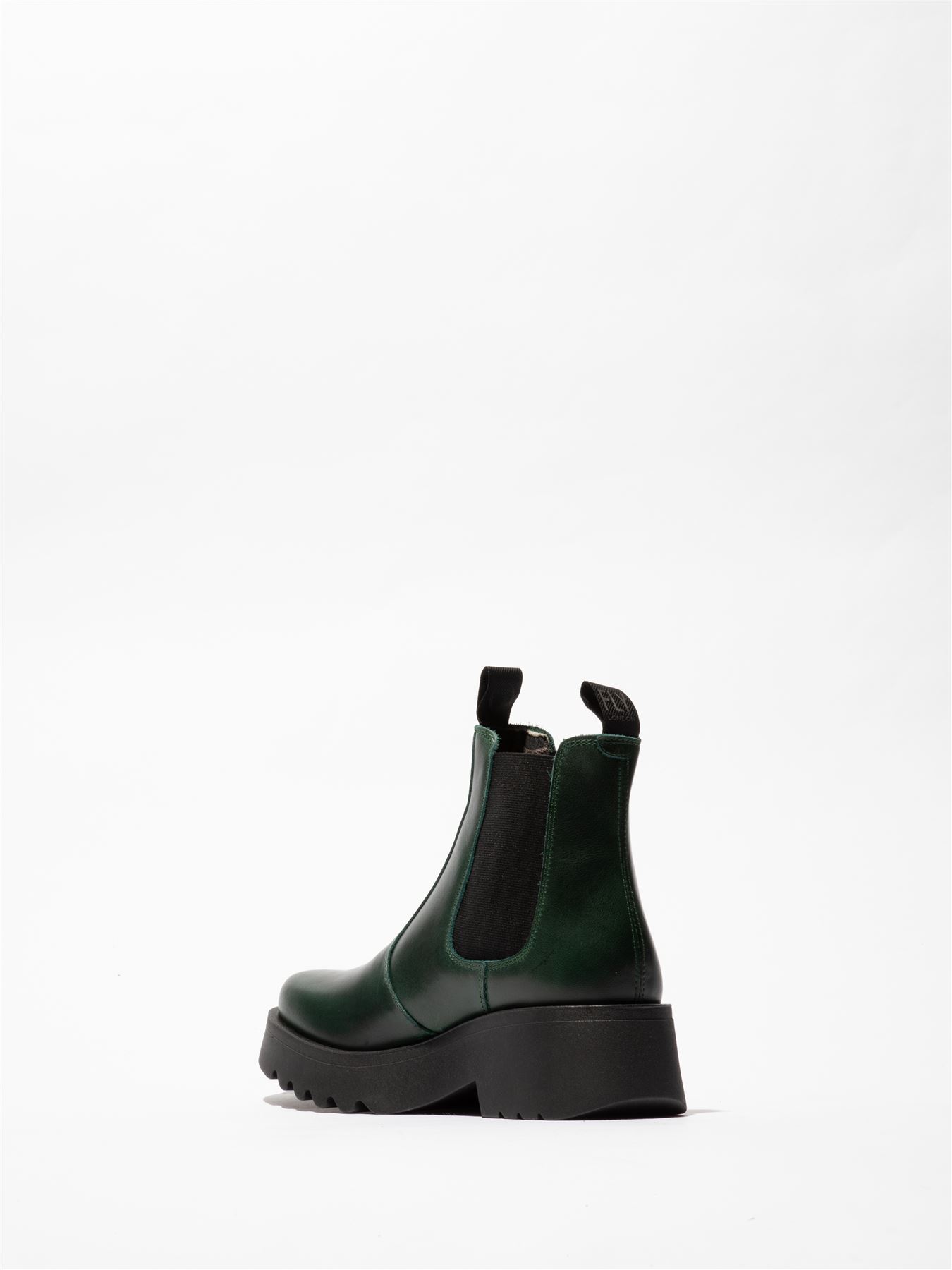 Fly London Mujer MEDI789 Botas Cuña Chelsea Tobillo Cuero Plataforma Reino Unido 3-8 - Imagen 10 de 17