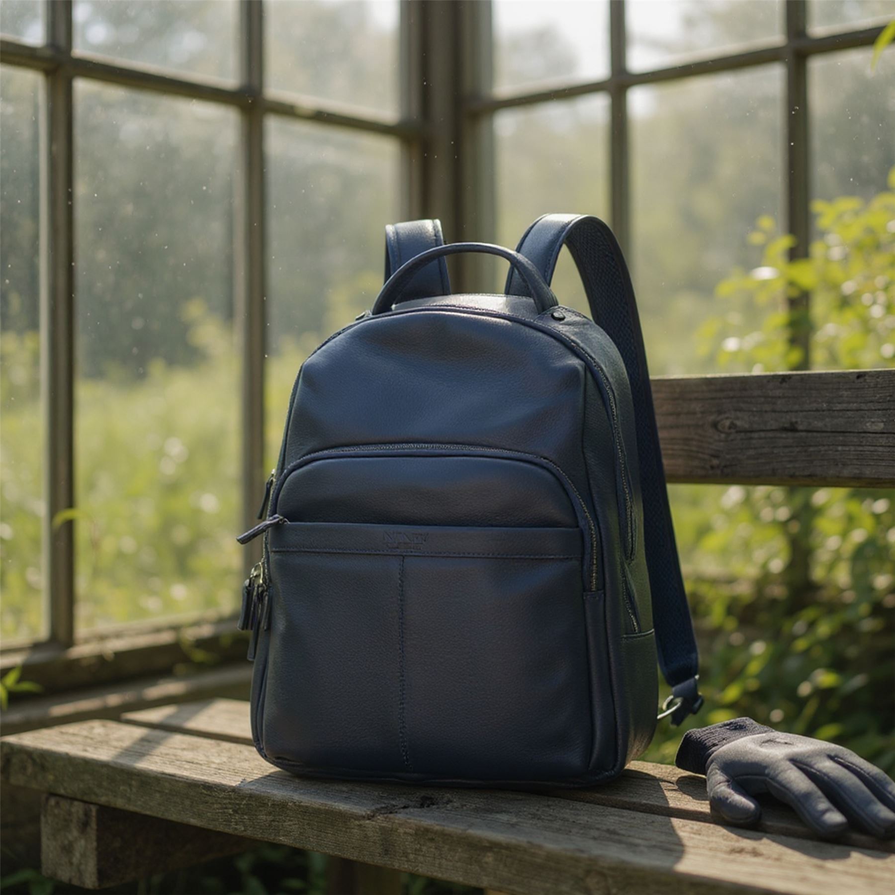 Mochila de Cuero Mochila Genuina Vintage Laptop Viaje Bolso de Hombro Unisex - Imagen 23 de 24