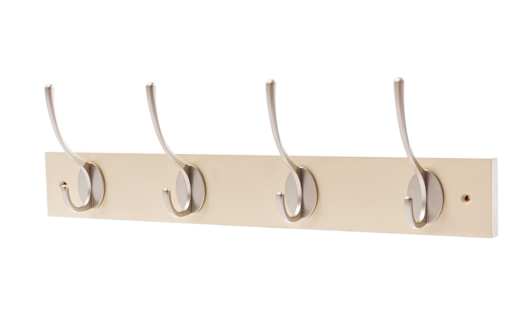 Coat Hooks for Wall Door, Wooden Wall Mounted Clothes Hanger, 3 Sizes - Picture 15 of 37