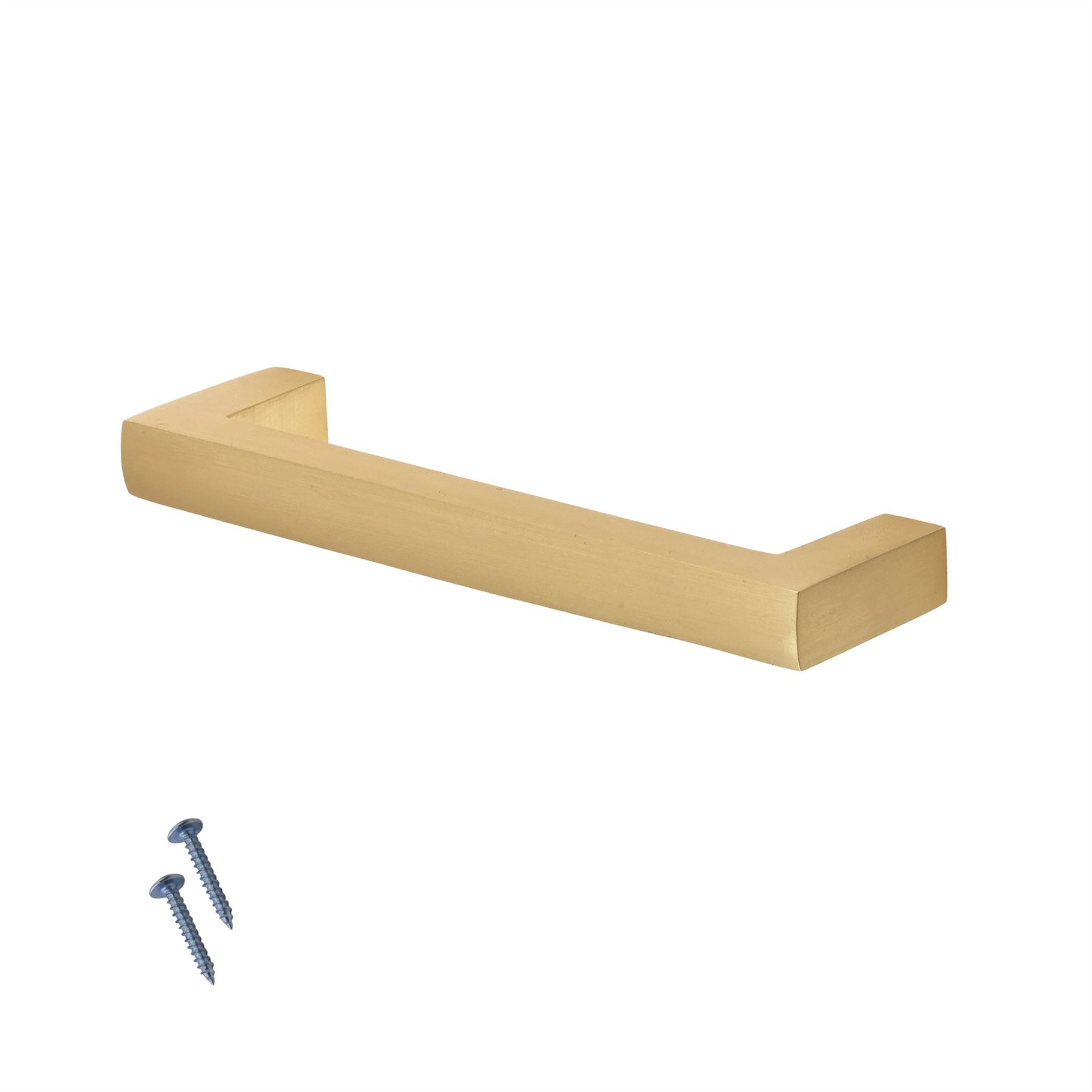 10 Stück Metall Vierkant T-Bar Griffe 96 mm - 200 mm - Aluminium Schubladengriffe - Bild 2 von 28