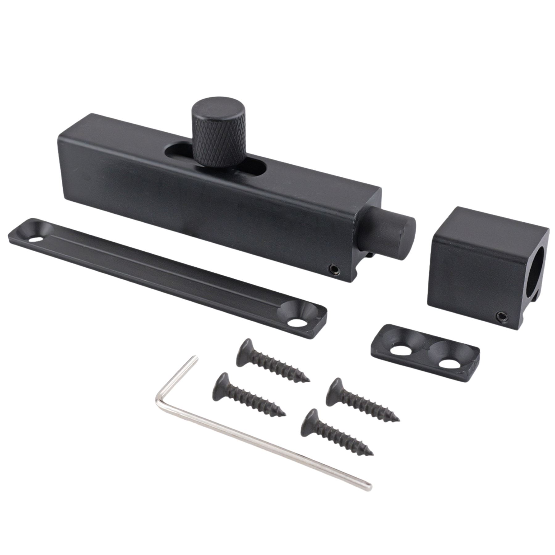 Bulloni per porta scorrevole 75 mm 125 mm moderni porte sottili bullone serratura interna - Foto 6 di 20