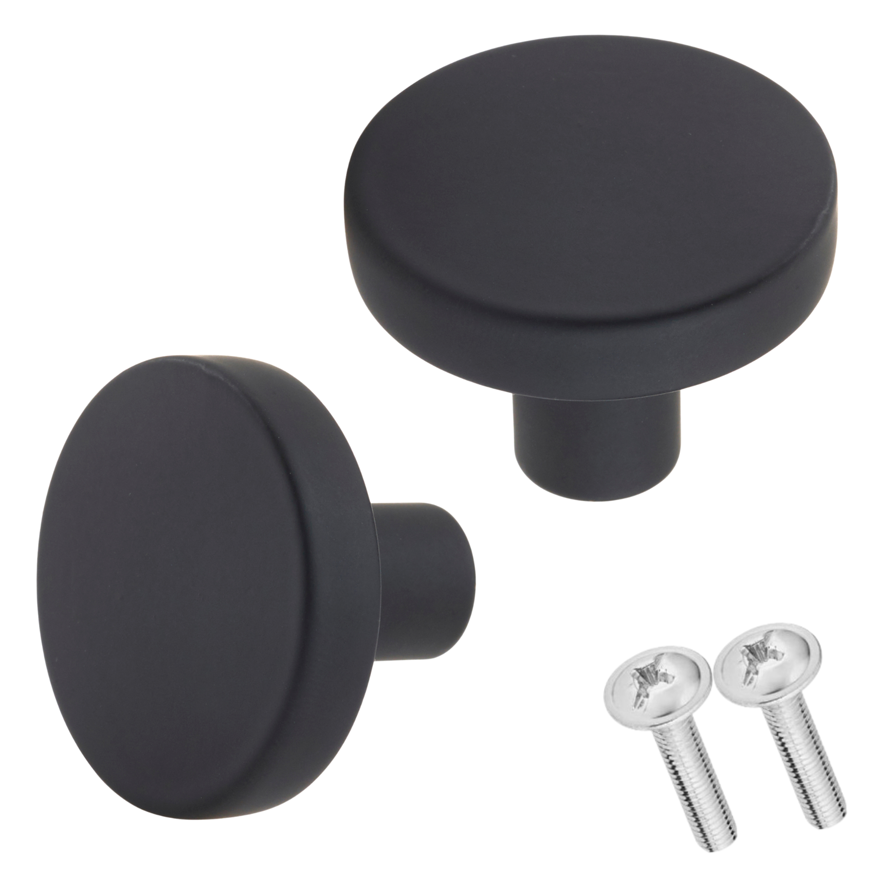 Cabinet Drawer Knob, 2 PCS, 30mm Round Handle Cupboard Wardrobe Dresser Drawer - Picture 17 of 22