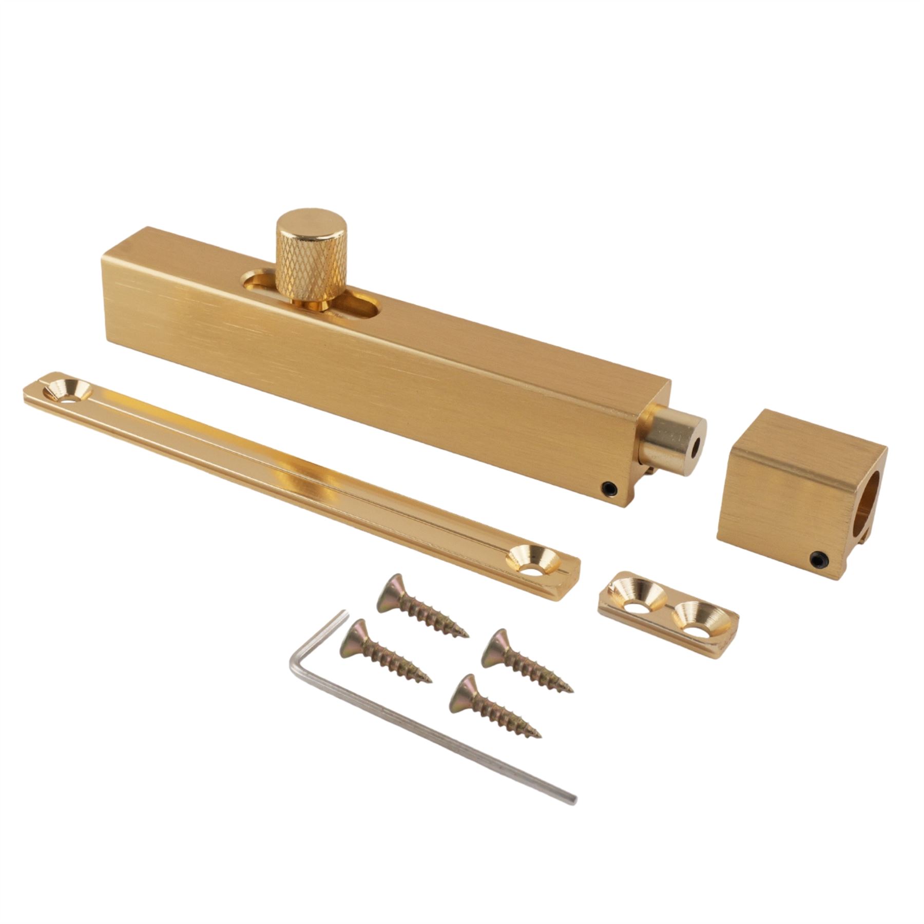 Bulloni per porta scorrevole 75 mm 125 mm moderni porte sottili bullone serratura interna - Foto 15 di 20
