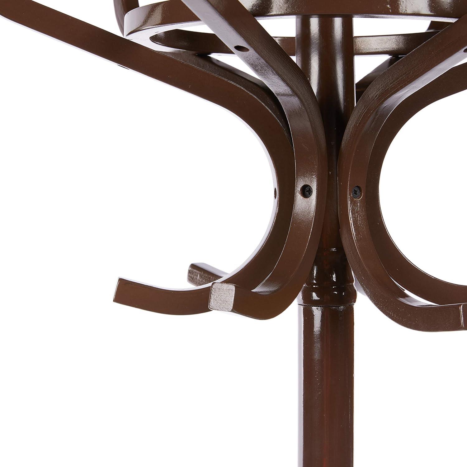 Wooden Hat Coat Stand Umbrella Holder Hallway 182cm Coat Rack Tree, 12 Hooks eBay