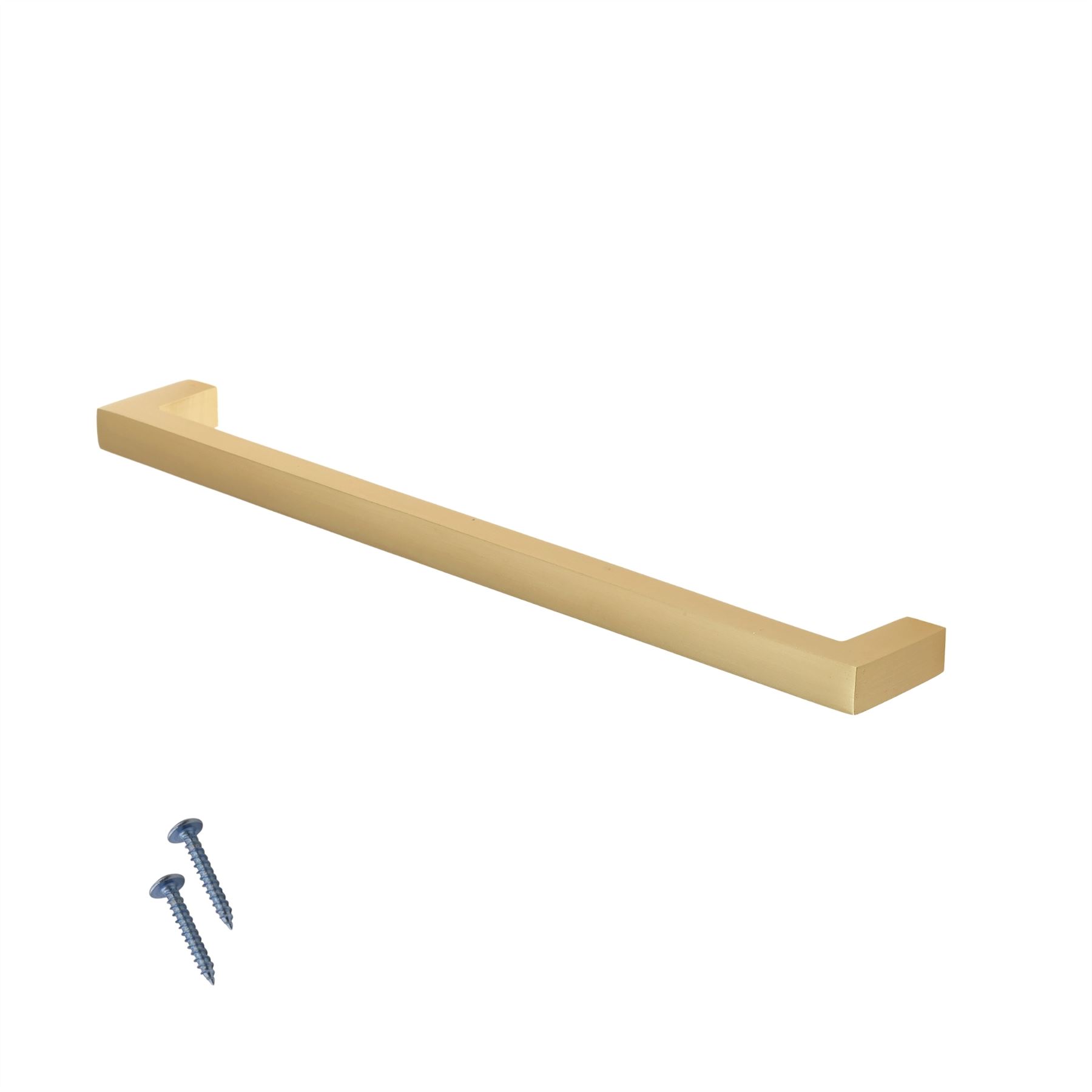 10 Stück Metall Vierkant T-Bar Griffe 96 mm - 200 mm - Aluminium Schubladengriffe - Bild 20 von 28