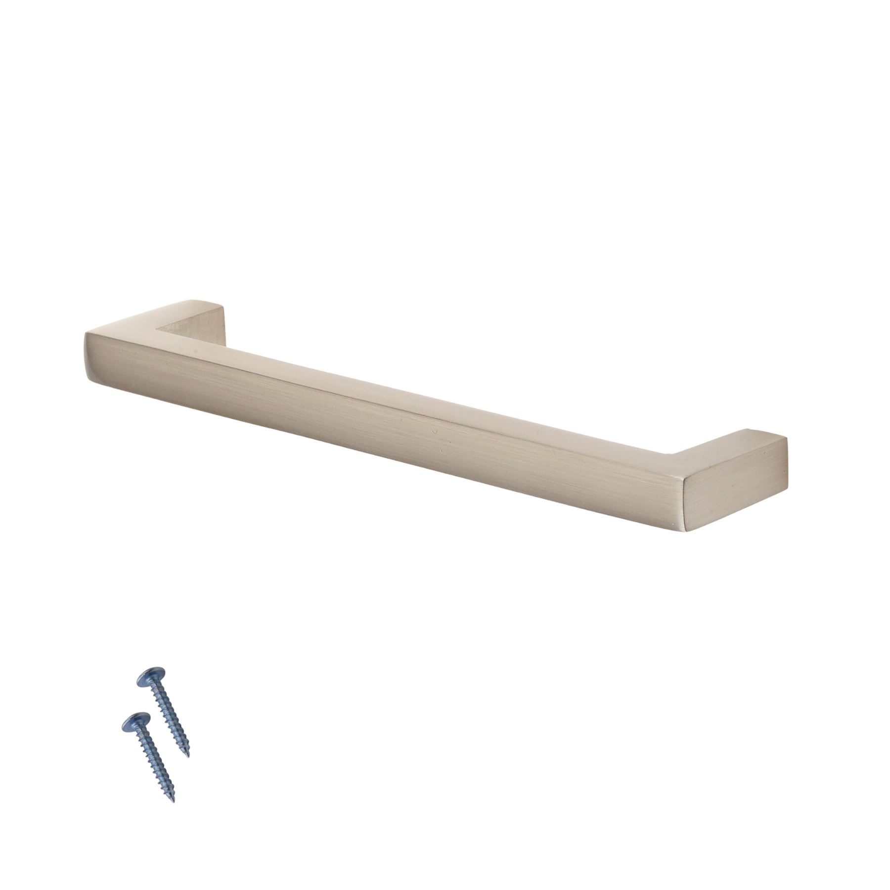 10 Stück Metall Vierkant T-Bar Griffe 96 mm - 200 mm - Aluminium Schubladengriffe - Bild 17 von 28