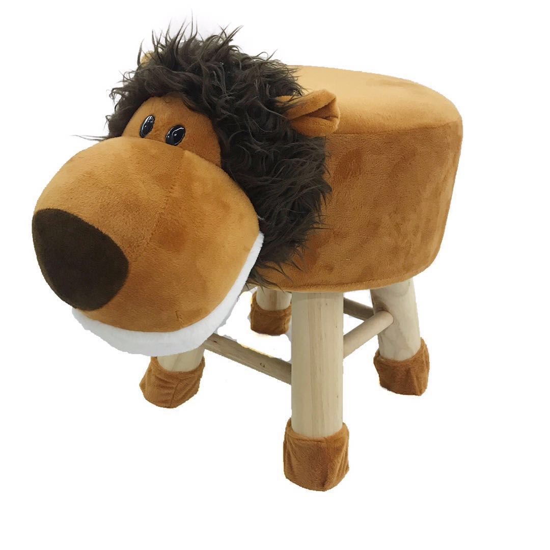 NOVELTY ANIMAL SHAPED FOOT STOOL ROUND HOME FURNITURE BEDROOM PLAY ROOM