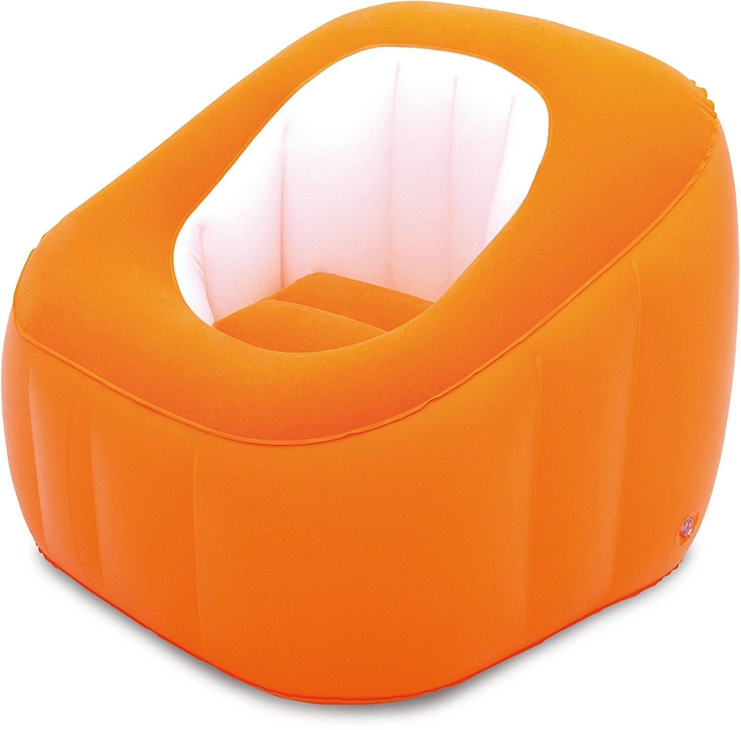 NEW BESTWAY INDOOR COMPFORT INFLATABLE LOUNGE CAMPING BLOW UP CHAIR