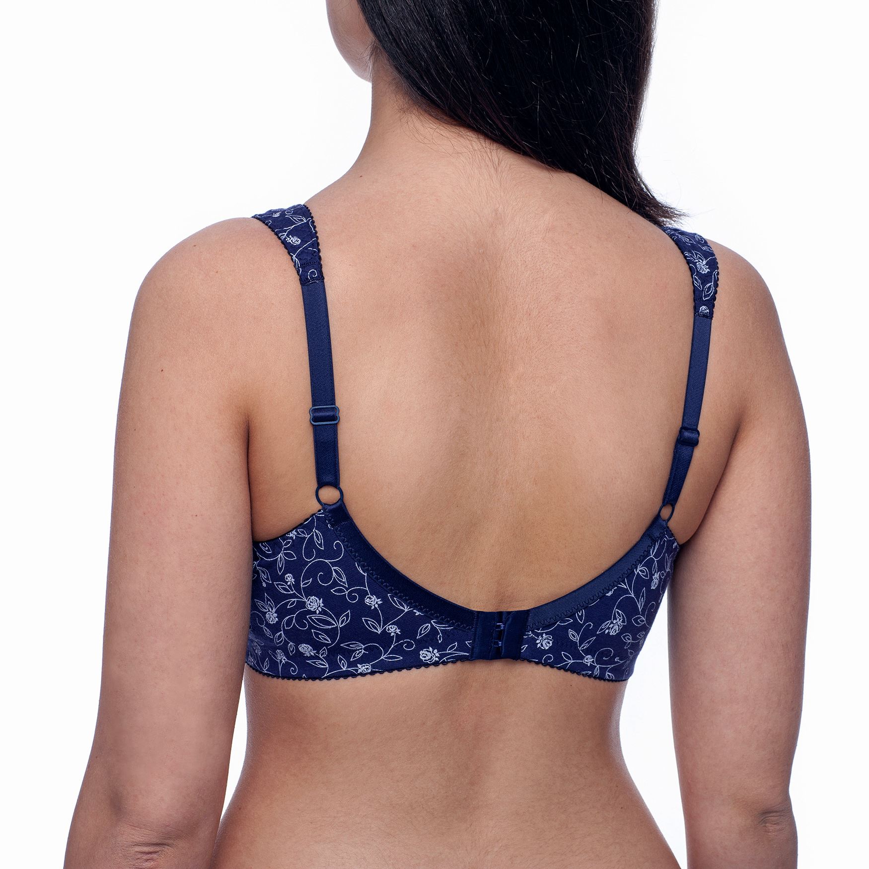 Cotton Wireless Bra Comfort Sleep Plus Size Minimizer Unlined Wirefree Soft - Picture 13 of 13