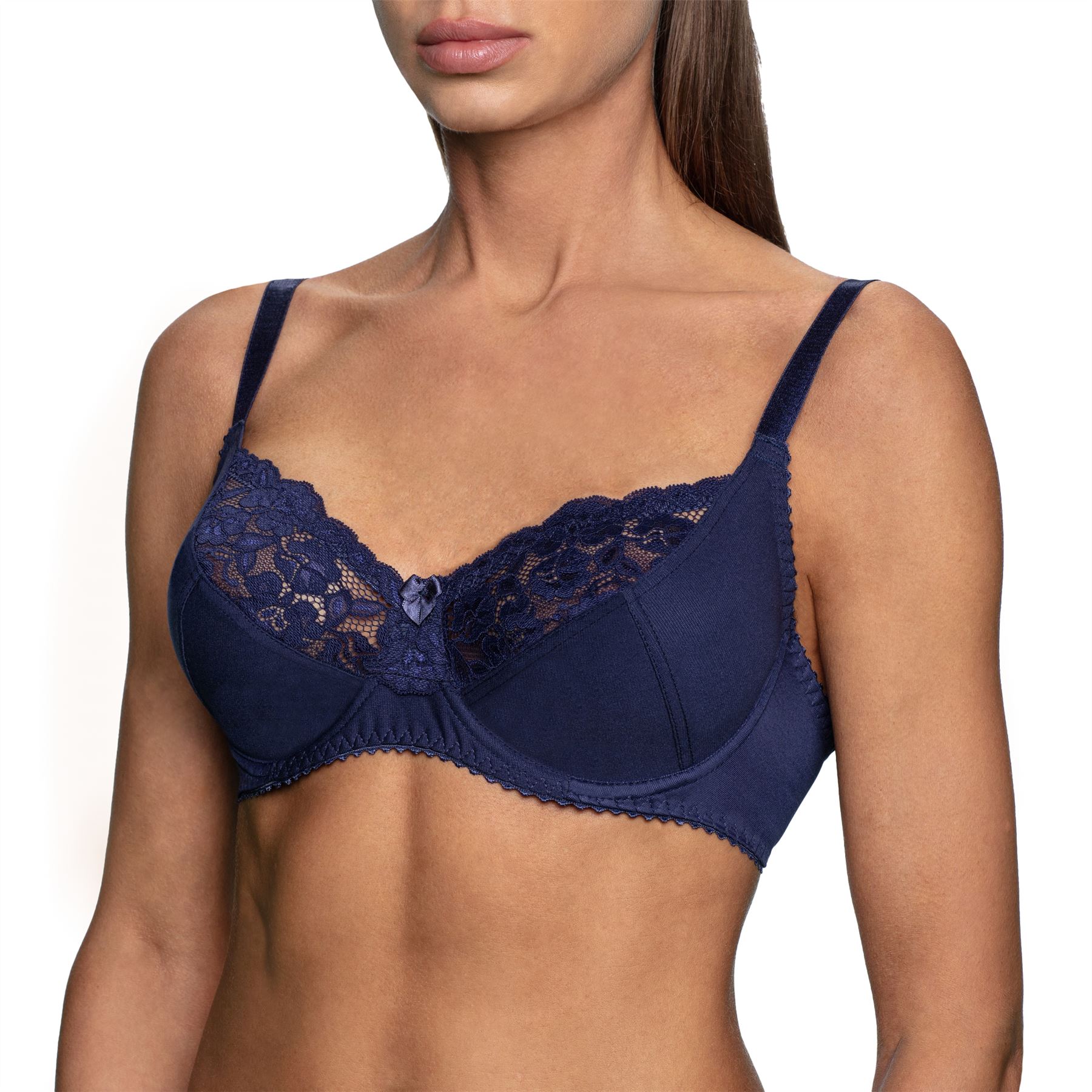 Minimizer Bra Underwire Bra Unlined Lace Bra Full Coverage Bra Plus Size Bra