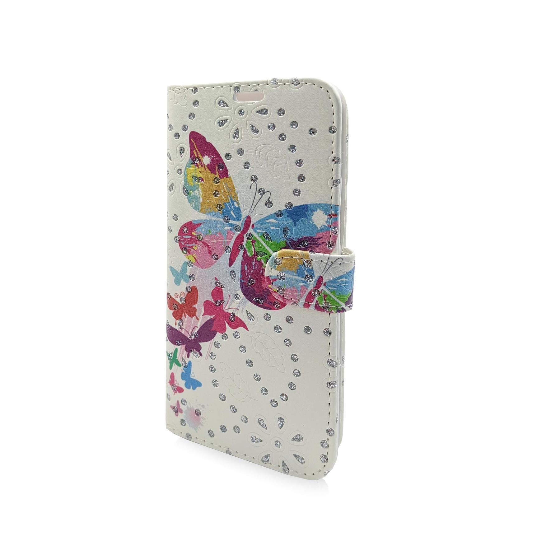 For Alcatel 1S Case Cover Flip Folio Leather Wallet Credit Card Slot - Picture 15 of 24