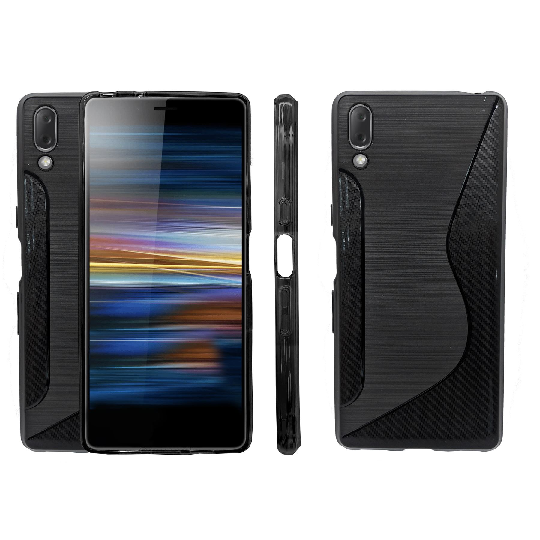 For Sony Xperia L3 Case Silicone Gel Phone Cover Shockproof Slim