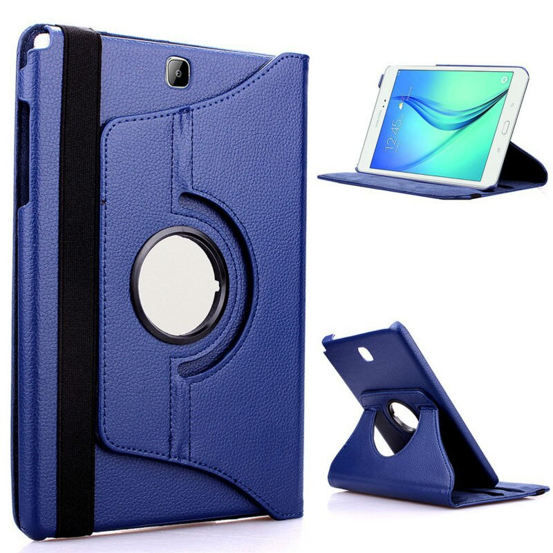 Custodia in pelle rotante 360 per Samsung Galaxy Tab S 8,4 pollici SM-T700 - Foto 10 di 13