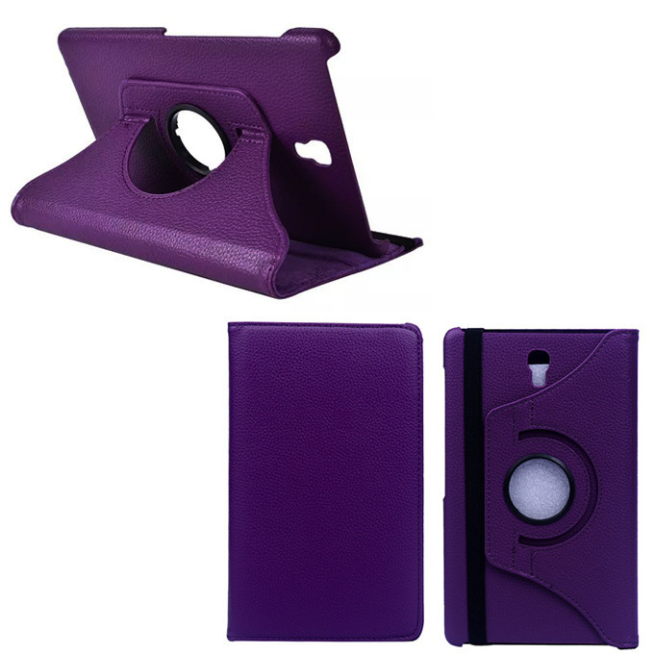 Funda protectora de cuero giratoria 360 para Samsung Galaxy Tab S 8.4" SM-T700 /T705 /T705C - Imagen 6 de 7