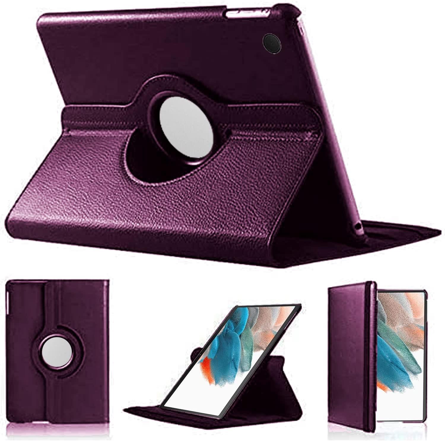For Samsung Galaxy Tab A8 10.5 X200 (2021) Case Cover 360 Rotating Folio Stand - Picture 15 of 24