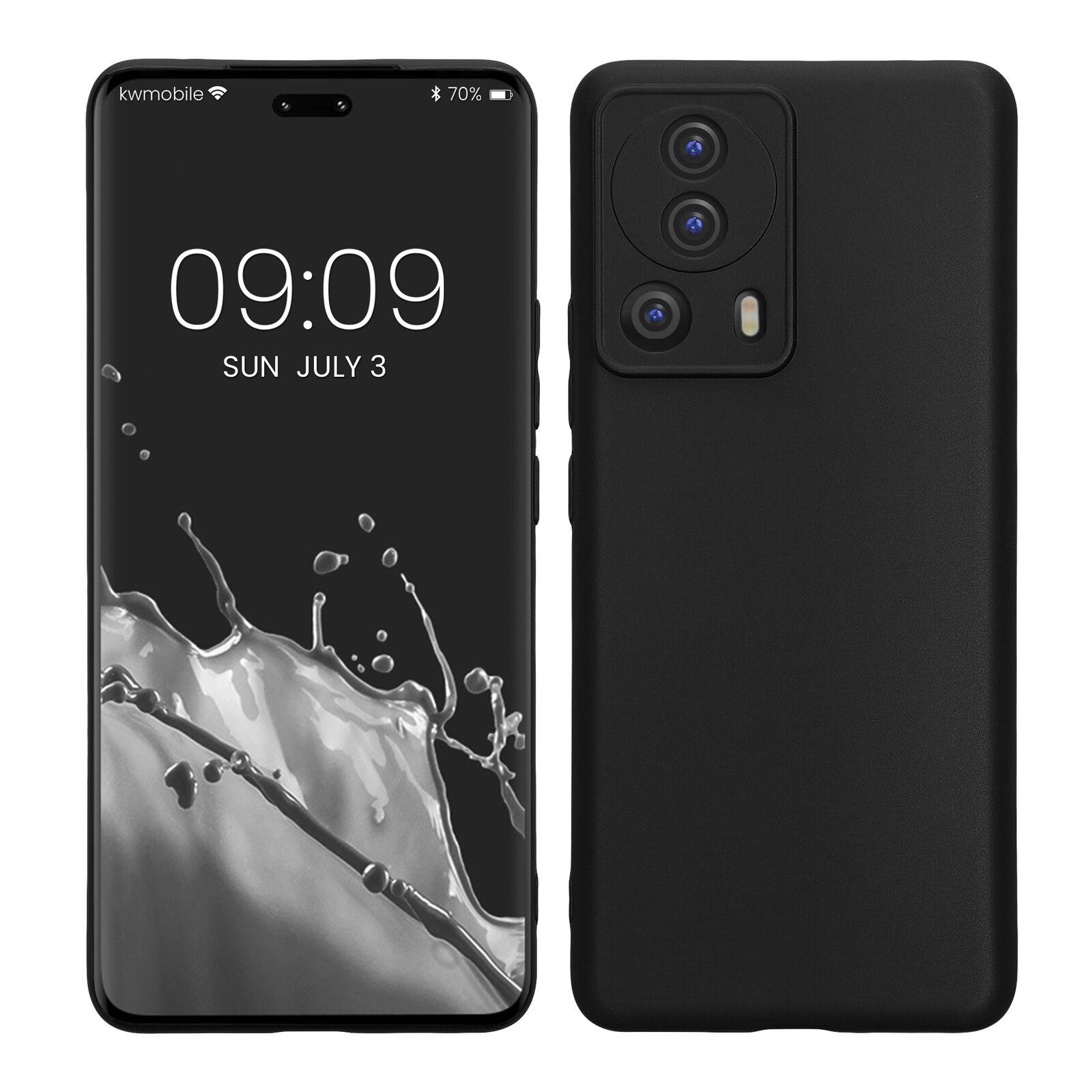 Funda de gel de silicona mate de lujo para modelos Xiaomi con revestimiento de microfibra - Imagen 9 de 17